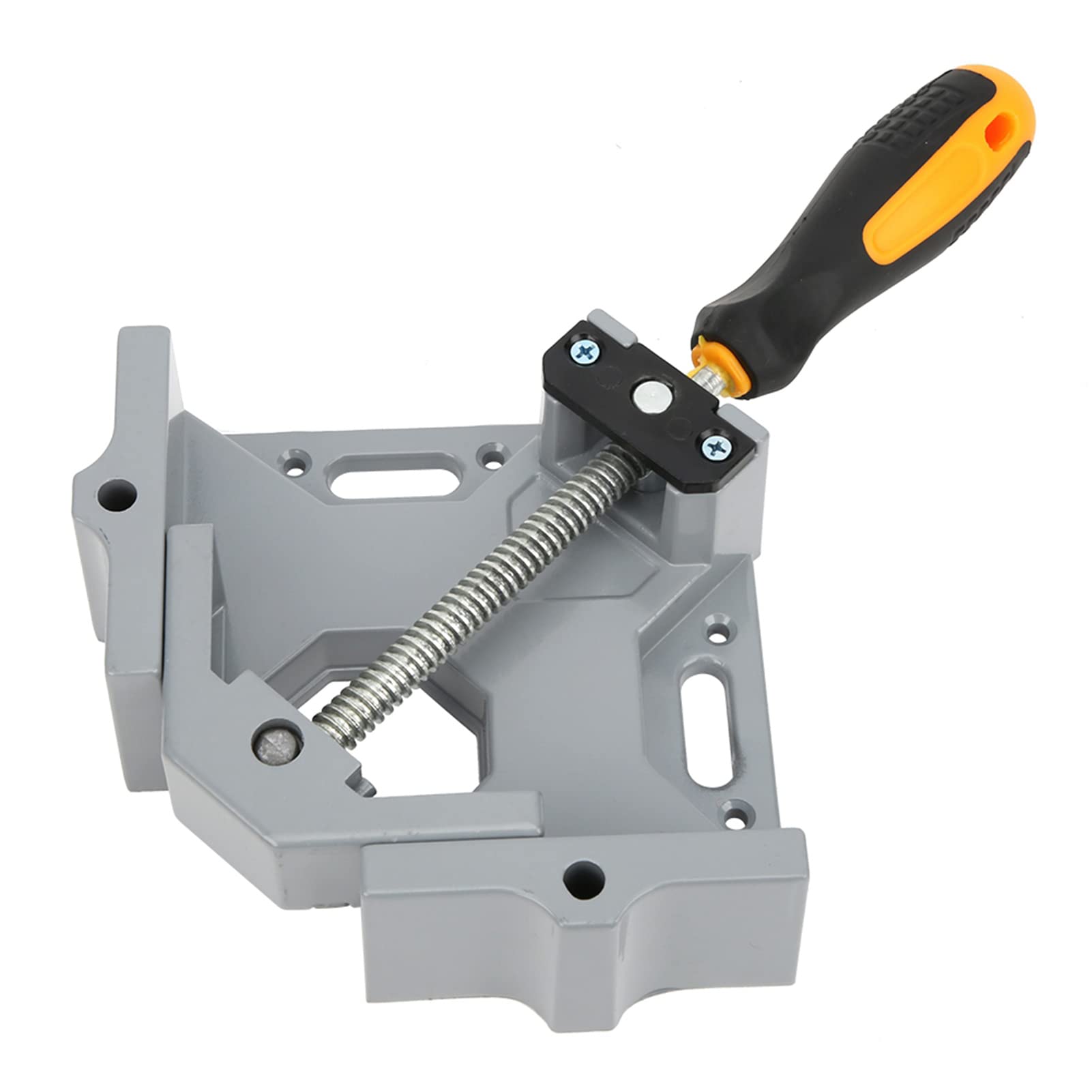 WETOLS 90 Degree Right Angle Clamp - Adjustable Aluminum Alloy Corner Clamp for Woodworking, Photo Framing, Welding & DIY Projects - Perfect for Cabinet Making, Furniture Assembly and Metal Fabrication - WE705 Angle Clamp Tool