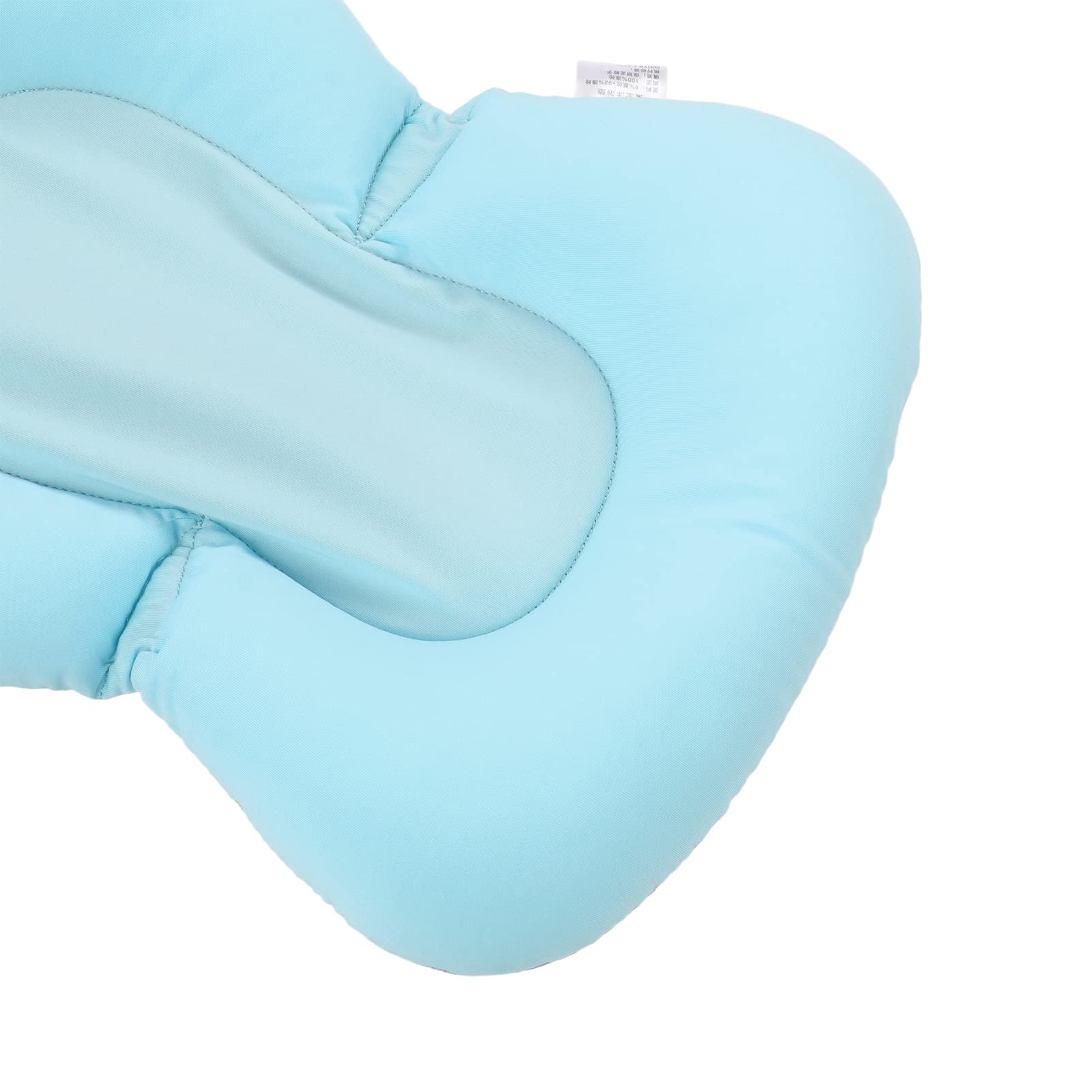 **Baby Bath Seat Cushion – Safe Floating Foldable Newborn Bathtub Mat & Pad for Infant Bath Time Support (Blue Bear) – Perfect for Newborns, Toddlers & Home Nursery Use**