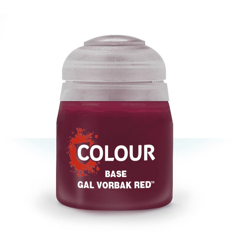 Citadel Base Gal Vorbak Red - Premium Miniature Paint for Warhammer 40K Models - Perfect for Tabletop Gaming and Collectors