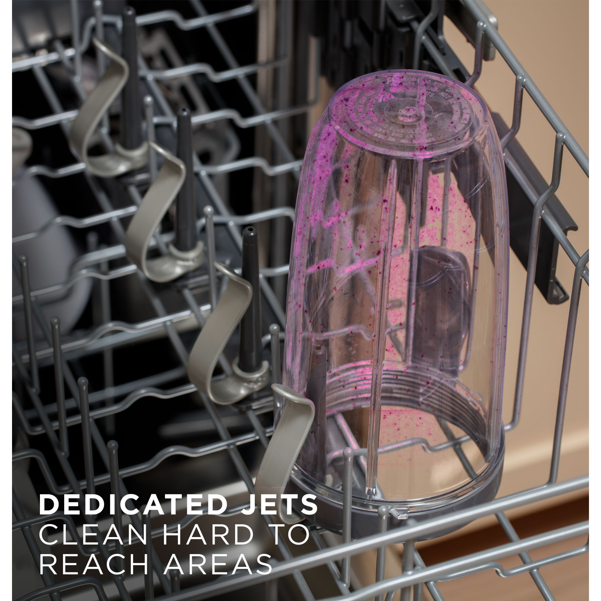 GE GDT670SYVFS Fingerprint Resistant Stainless Steel Built-In Dishwasher - Energy Star Certified for Efficient Cleaning | Perfect for Modern Kitchens and Busy Households