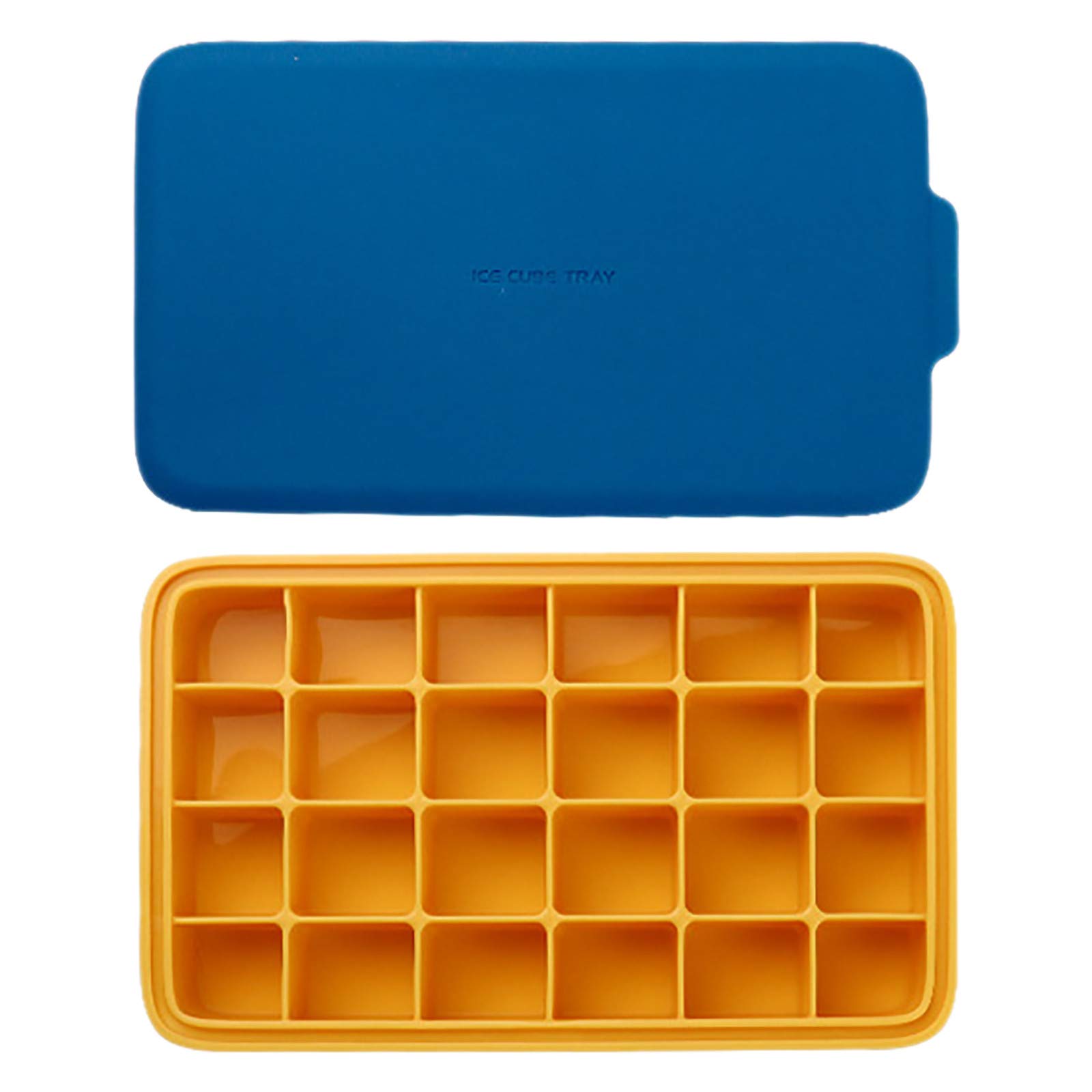 Premium Ice Cube Tray with Easy Release - 24-Cube Silicone Mold for Perfect Ice, Jelly & Cocktails | BPA-Free, Flexible & Durable for Home Bars, Parties & Daily Use