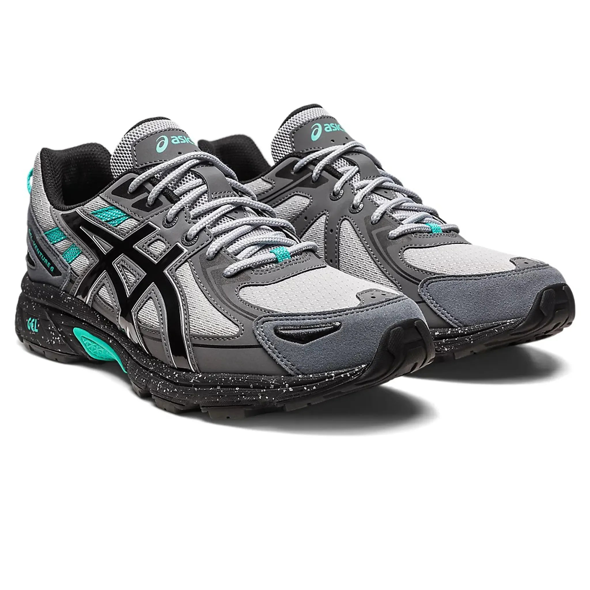 ASICS Gel Venture 6 Trail Running Shoes for Men & Women - Lightweight Grey Mid-Top with GEL Cushioning - Perfect for Hiking, Outdoor Sports & Gym Workouts