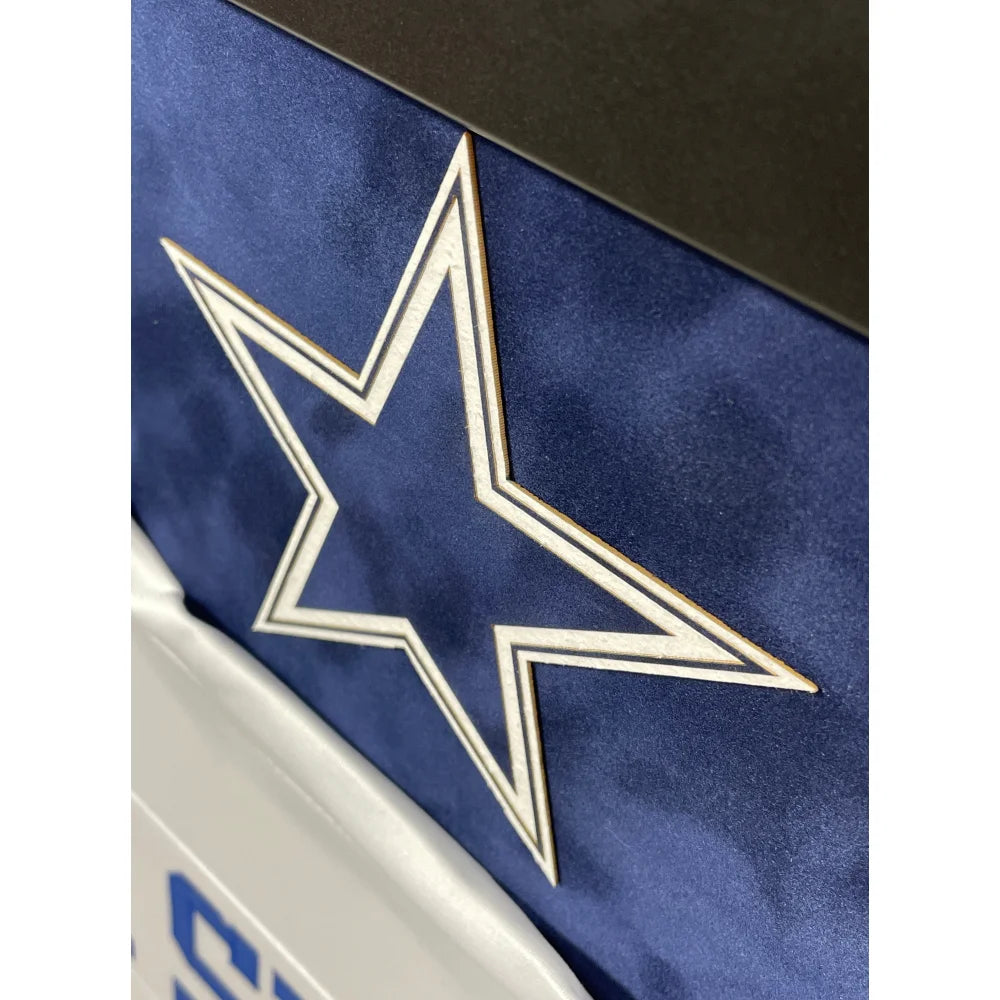 Deion Sanders Autographed Dallas Cowboys Jersey - Framed BAS Signed NFL Memorabilia for Sports Fans & Collectors - Perfect for Man Cave, Game Room Decor & Football Gift
