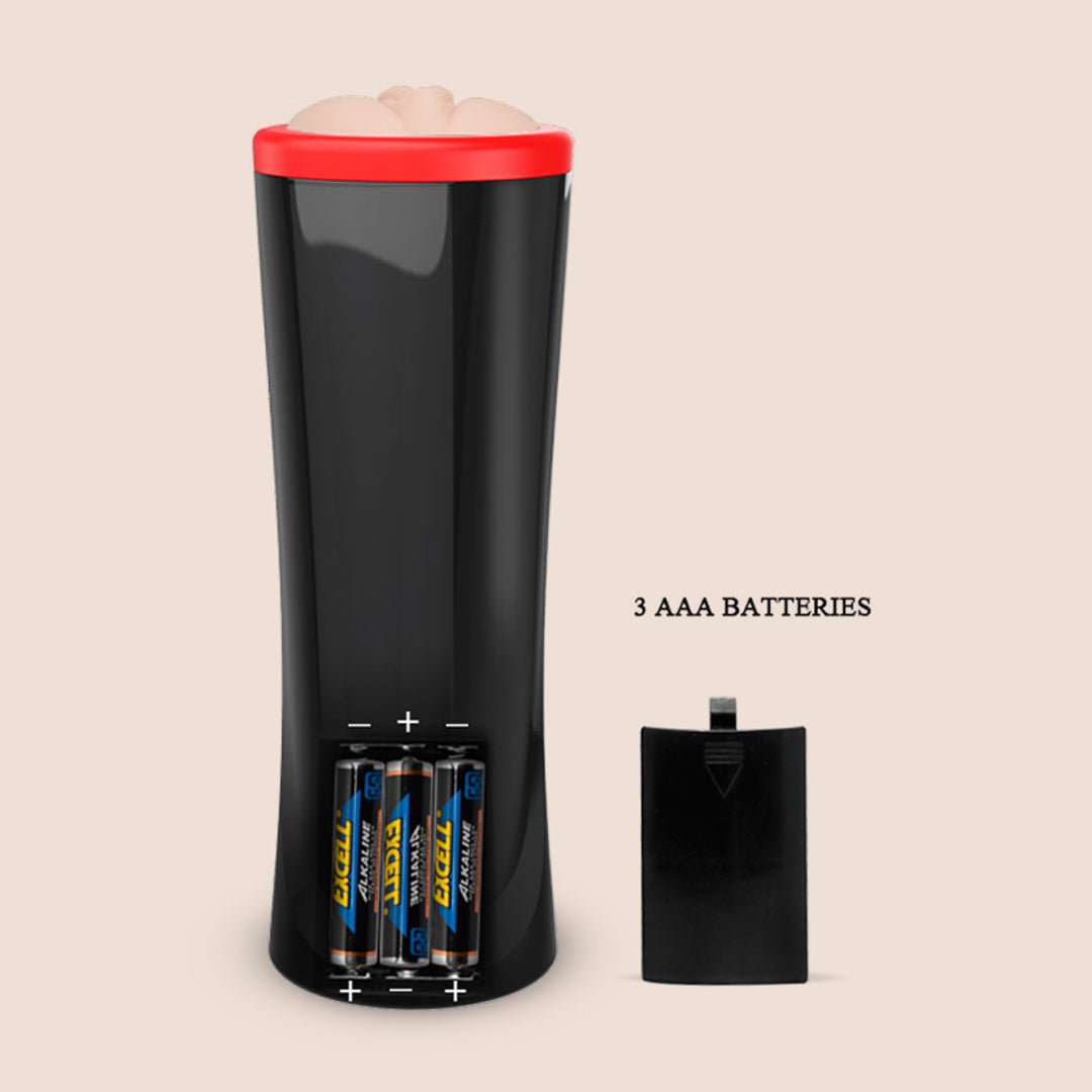 Pretty Love Ozzy Thrusting Male Masturbator - Realistic Textured Sleeve for Enhanced Pleasure | Perfect for Solo Play & Couples Fun