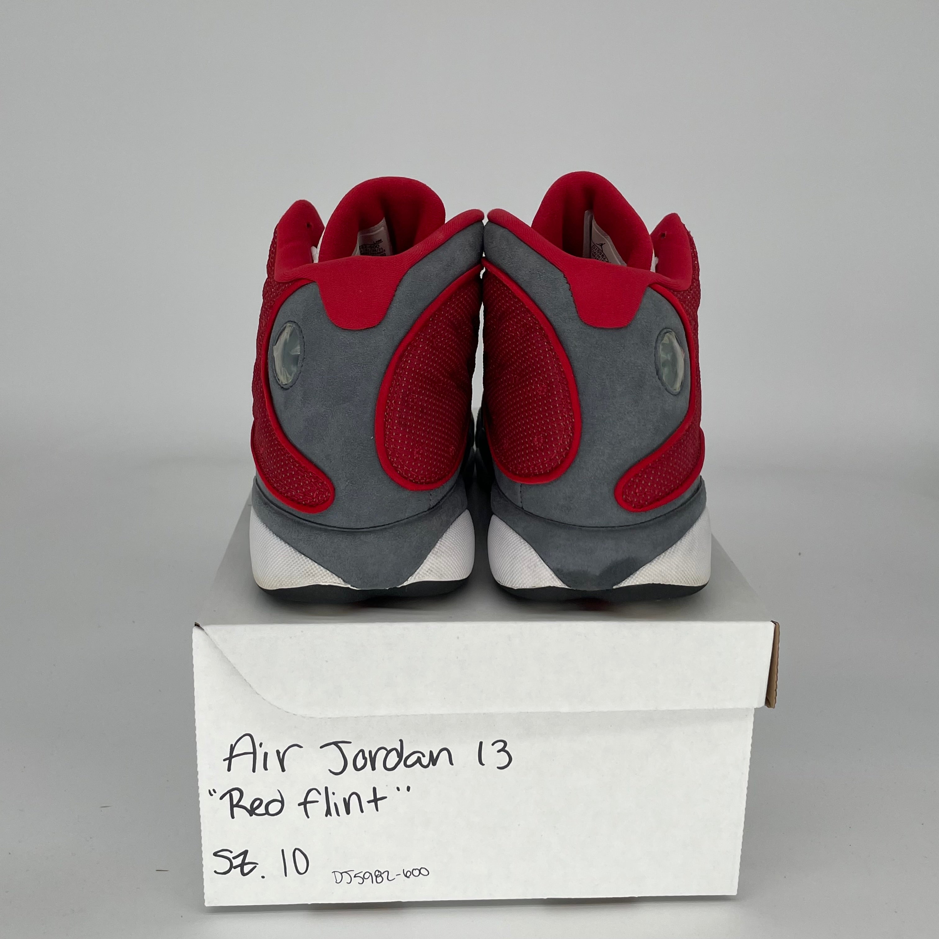 Original Air Jordan 13 Retro 'Red Flint' Basketball Shoes - Men's Size 10 (DJ5982-600) | Authentic Retro Sneakers for Basketball, Streetwear & Sneaker Collectors