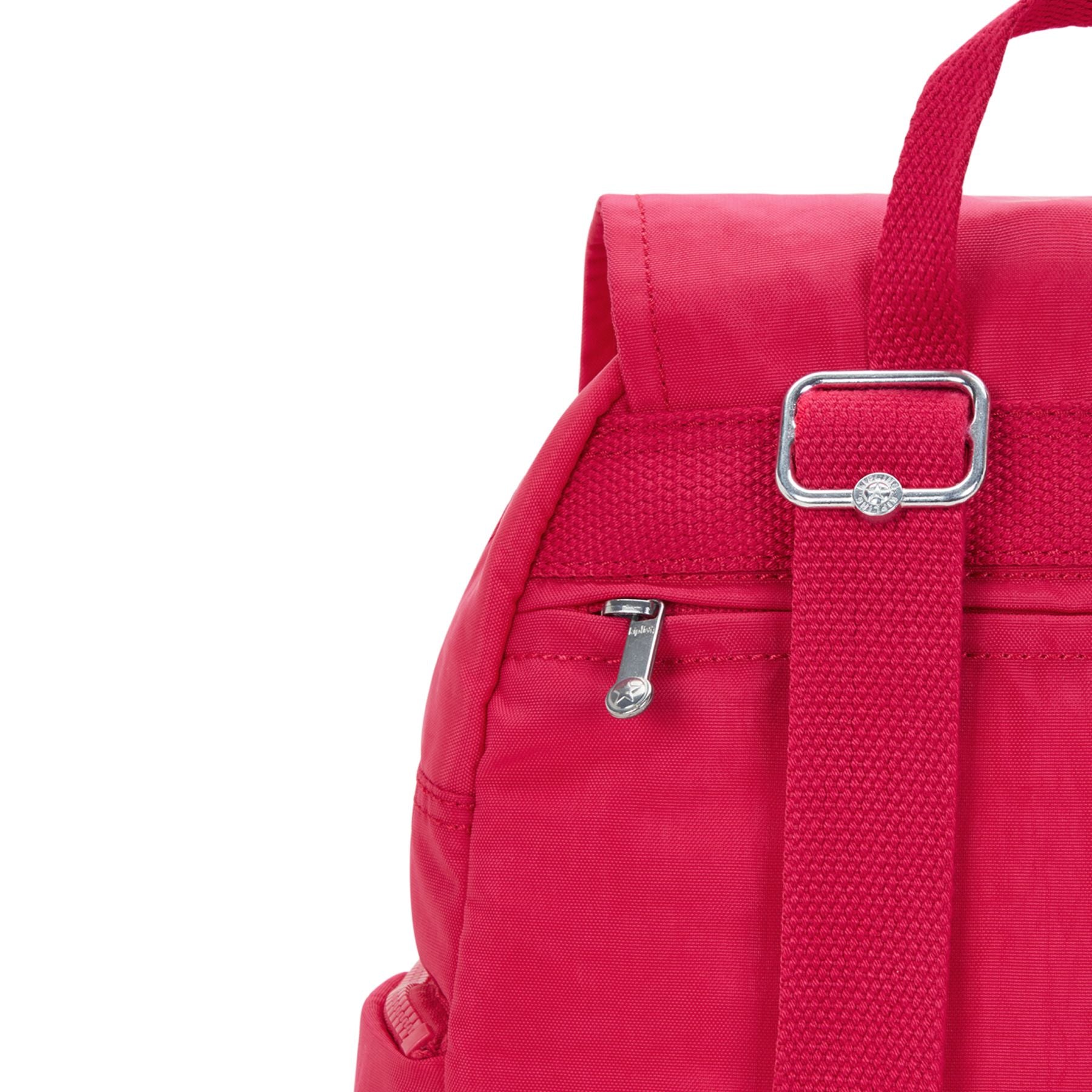 Kipling City Zip Small Backpack for Women - Lightweight Travel Daypack, Water-Resistant Confetti Pink Crossbody Bag - Perfect for Work, School & Commuting