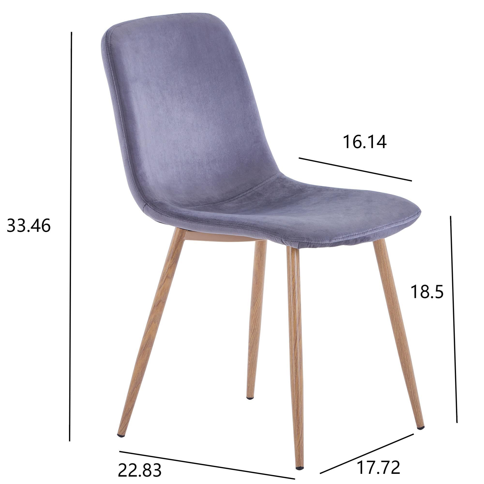 Modern Black Dining Chairs Set of 4 - Contemporary Style with Advanced Technology for Restaurants, Cafes, Bars, Offices, Living Rooms & Reception Areas - Perfect for Home Dining & Commercial Spaces