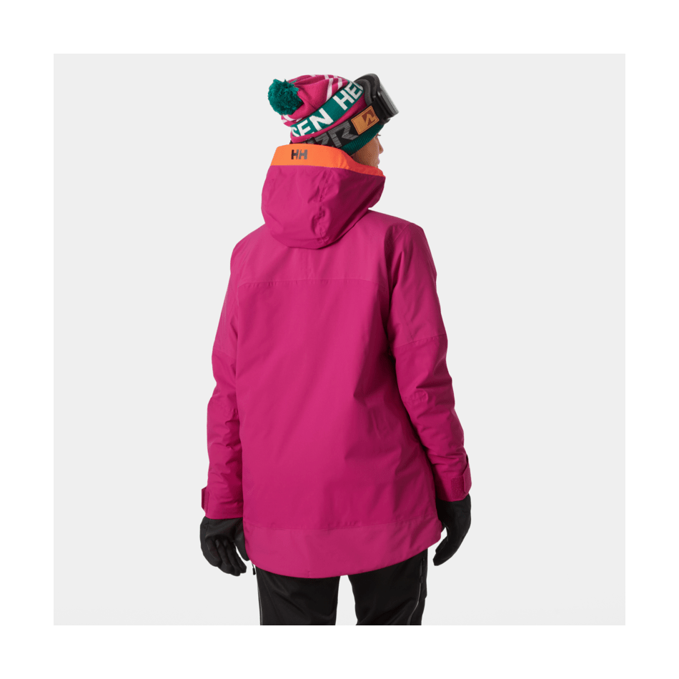 Helly Hansen Women's Powchaser Asym Jacket 2025 - Waterproof Ski Jacket for Women - Perfect for Snowboarding & Winter Sports