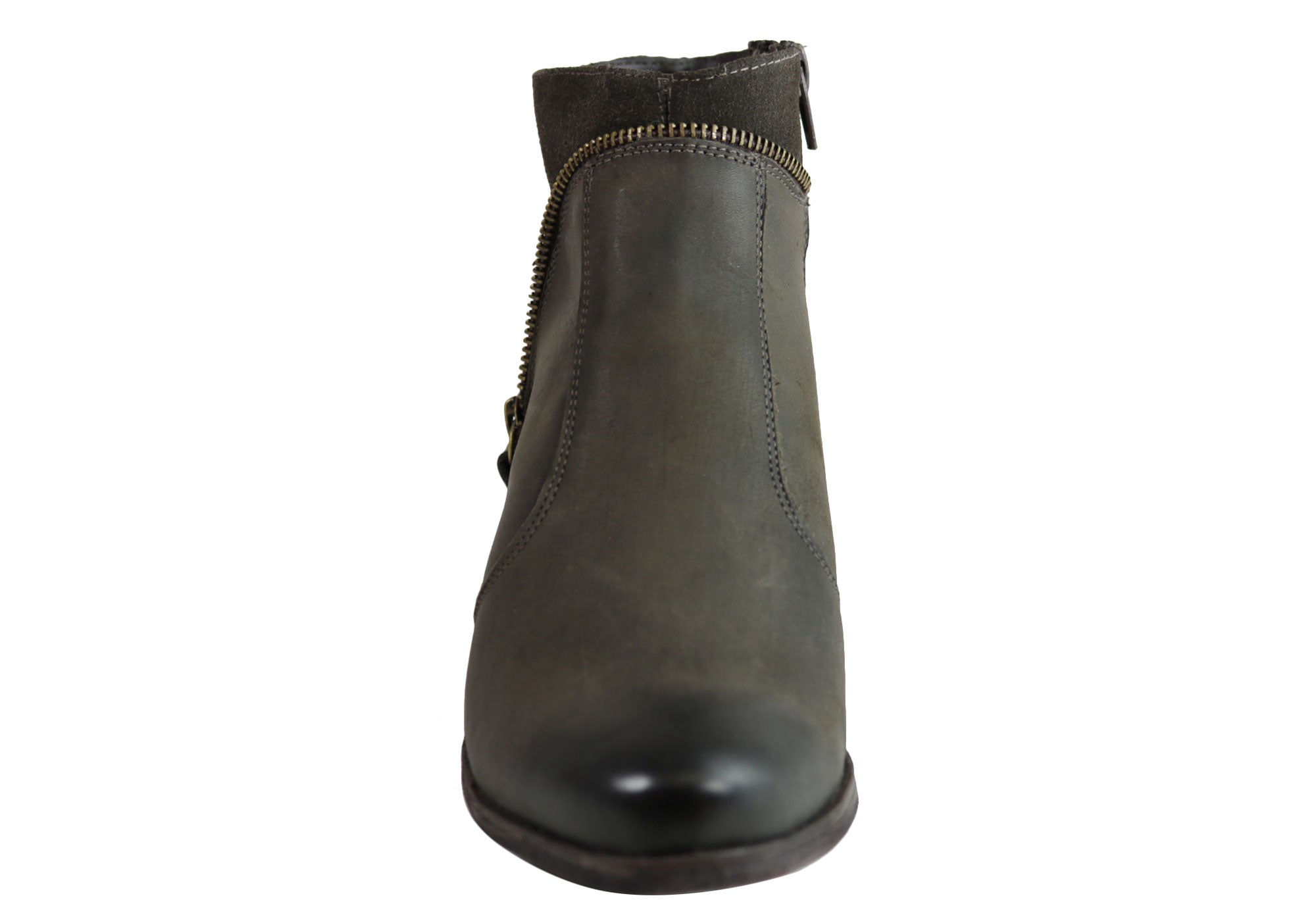 Dazzani Hilda Women's Comfortable Leather Ankle Boots - Made in Brazil - Stylish & Durable Footwear for Work, Casual Outings & Fall/Winter Fashion