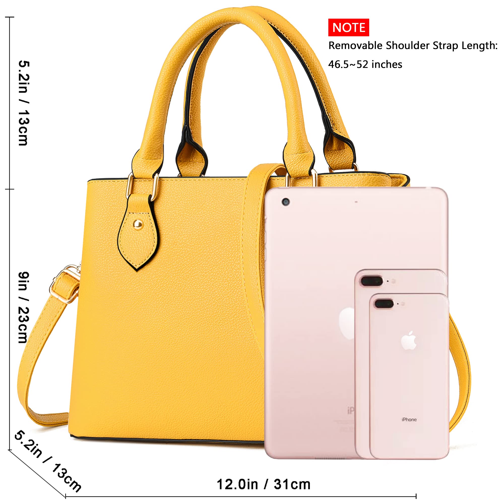 Chicarousal Women's Leather Crossbody Bag - Stylish Tote & Shoulder Purse for Daily Use