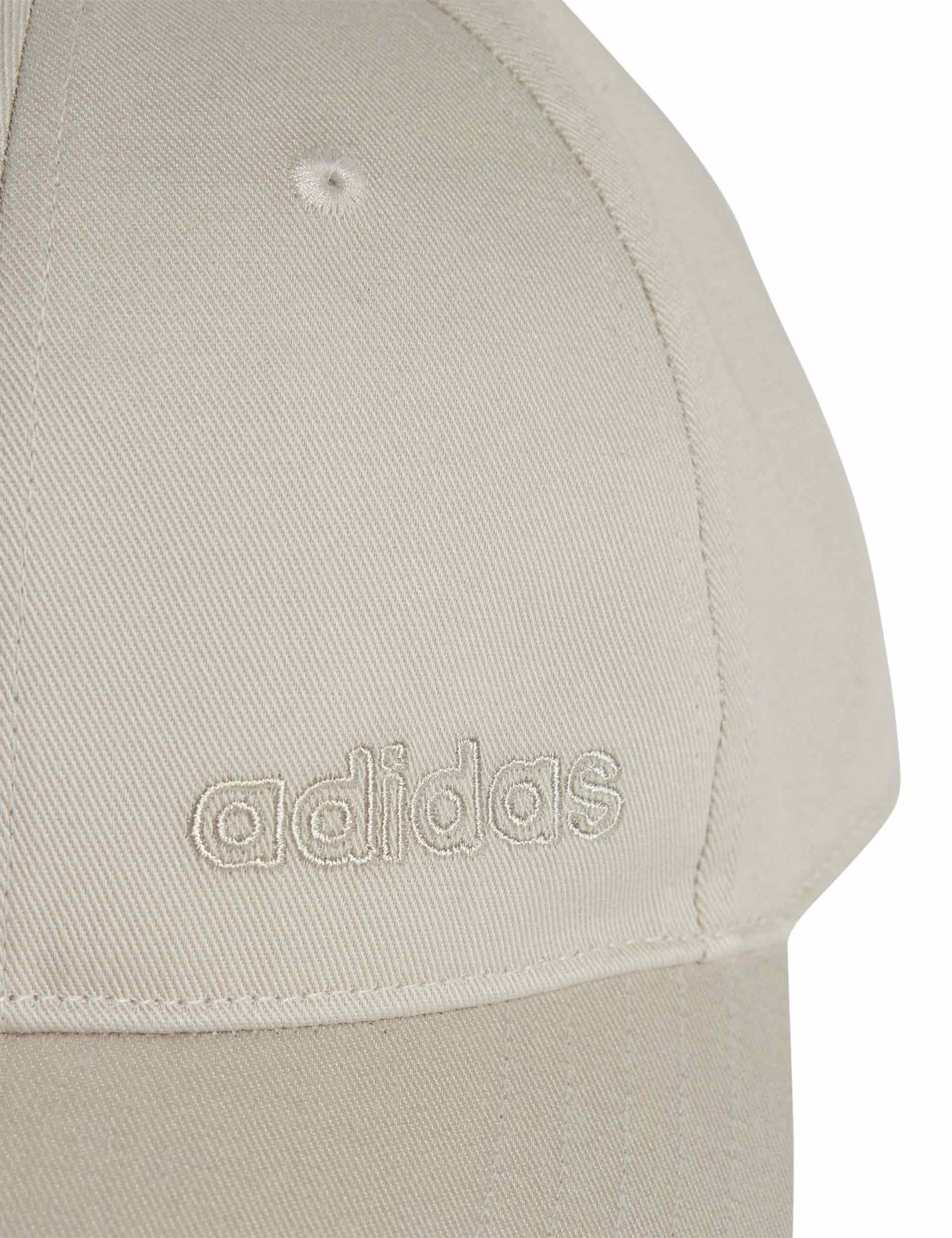 Baseball Cap with Linear Outline Design - Wonder Alumina/White - Perfect for Sports, Casual Wear & Outdoor Activities
