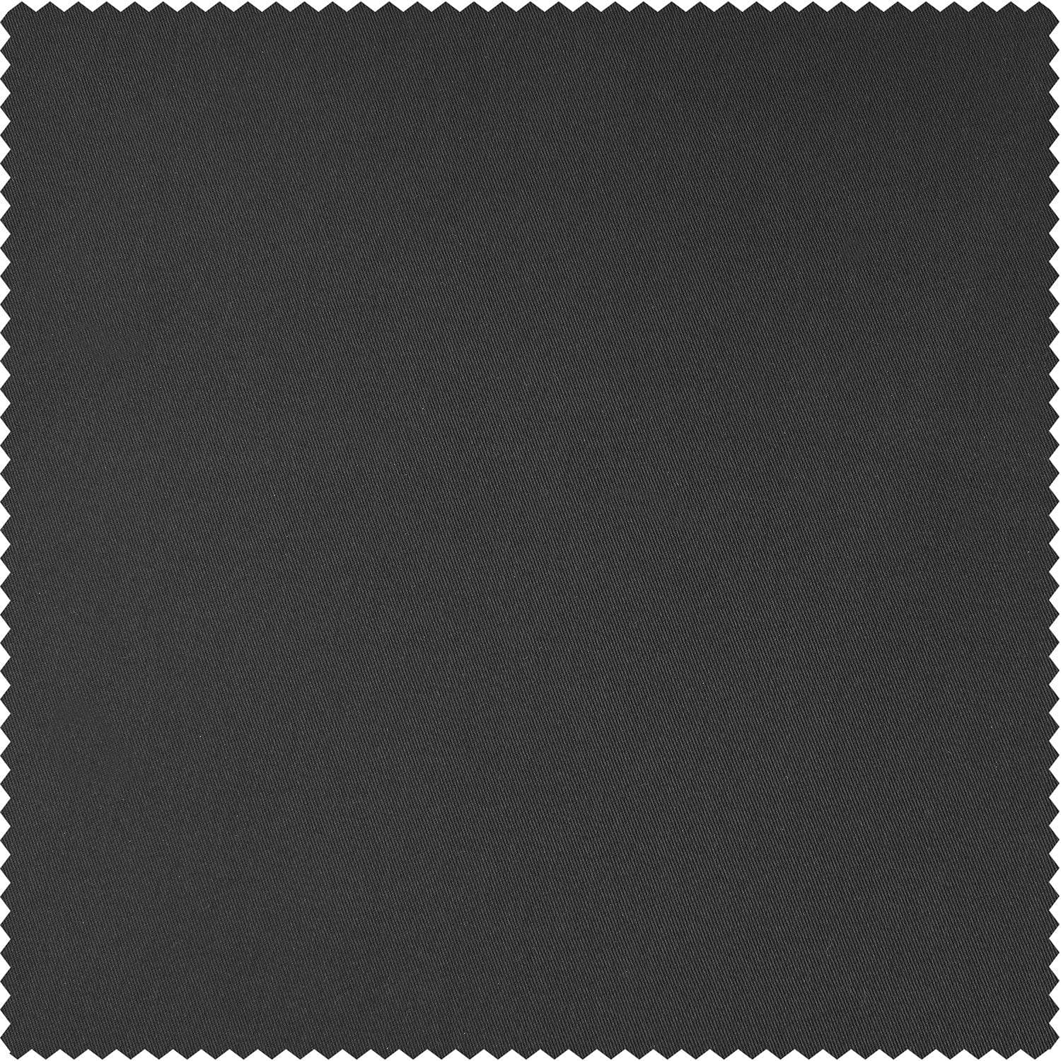 Millstone Grey 100% Cotton Blackout Curtain Fabric Swatch - Perfect for Bedroom, Living Room & Home Theater Light Blocking
