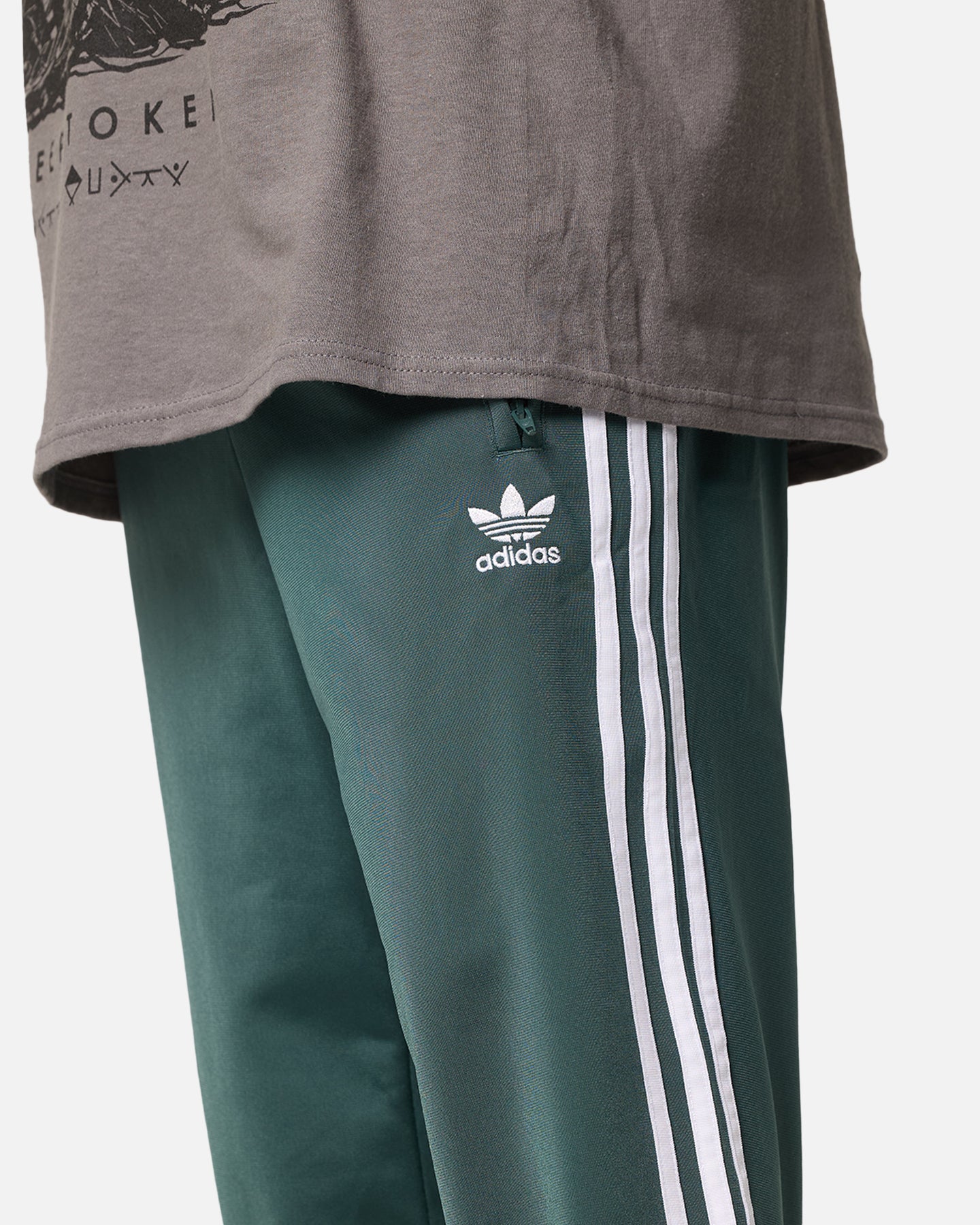 Adidas Firebird Trackpants for Men - Mineral Green Retro Joggers | Vintage-Inspired Athletic Pants for Running, Gym & Casual Wear