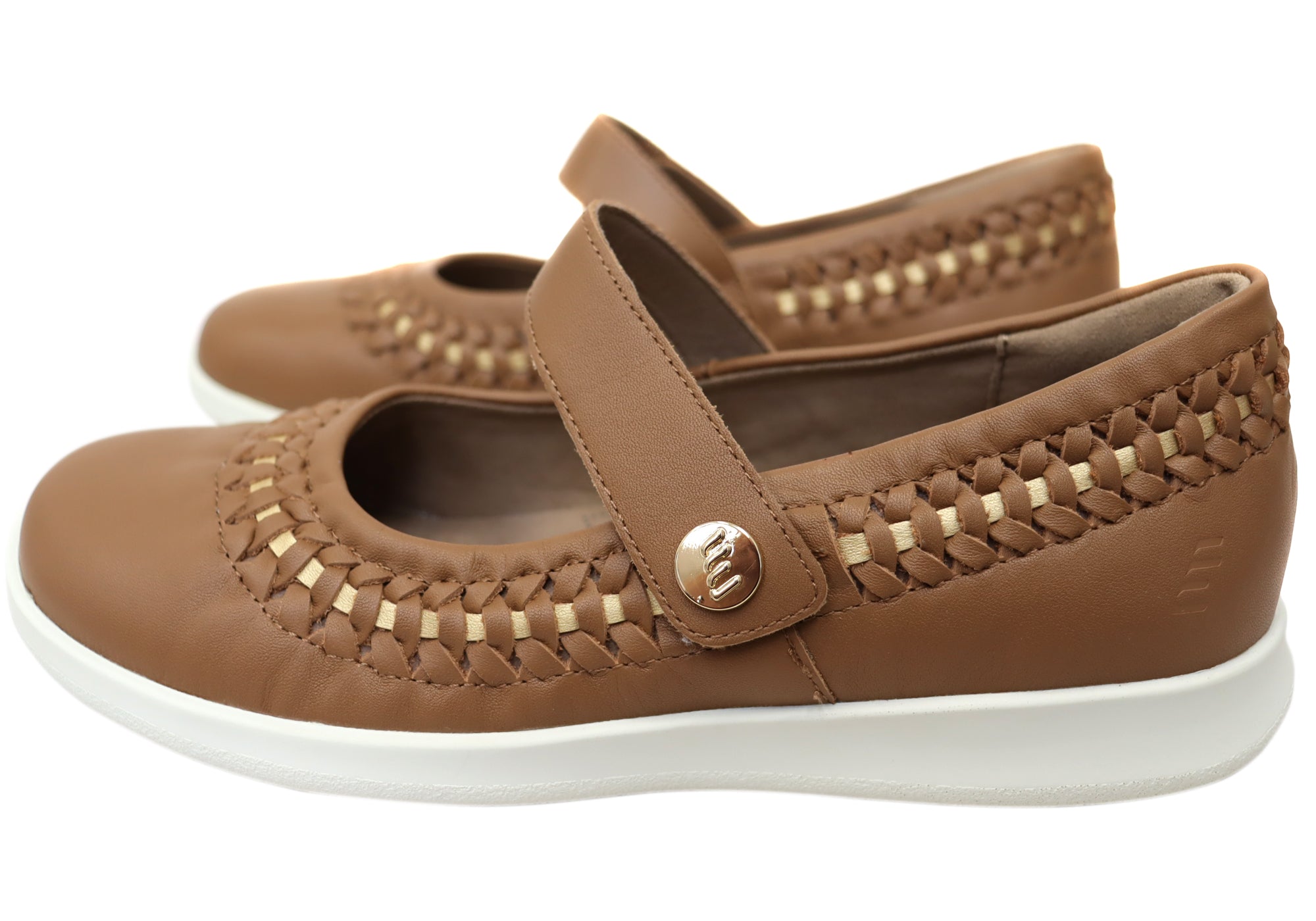 Homyped Sierra Summer Women's Leather Comfortable Mary Jane Shoes - Stylish & Breathable for Casual Wear, Office & Outdoor Activities