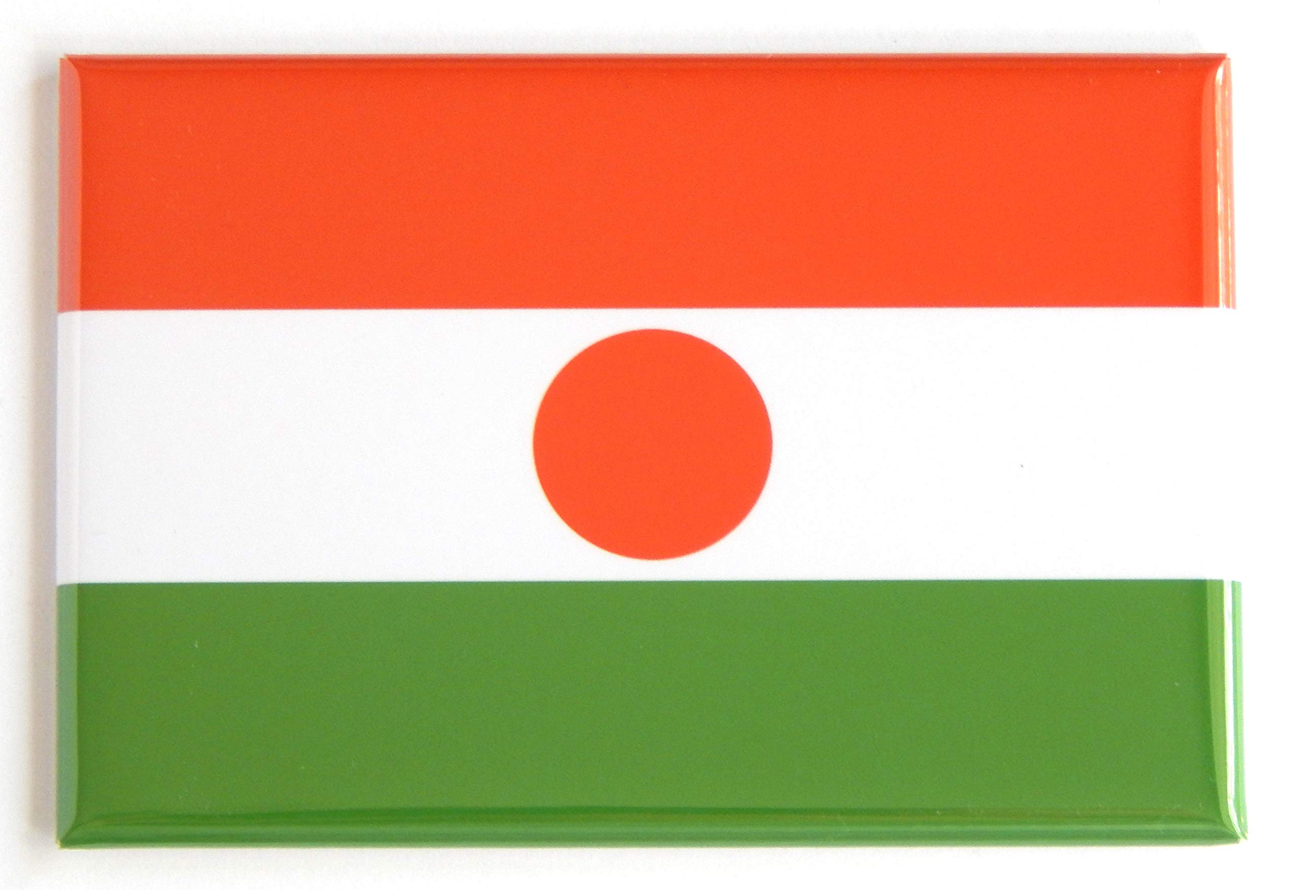 Niger Flag Fridge Magnet - 1.75 x 2.75 Inches - Patriotic Decor for Home, Office, or Travel Souvenir