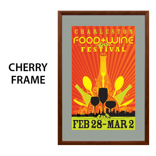 Premium 27x39 Designer Wood Snap Frames for Posters - 4 Wide Matboard Display - Perfect for Art Galleries, Home Decor & Office Presentations