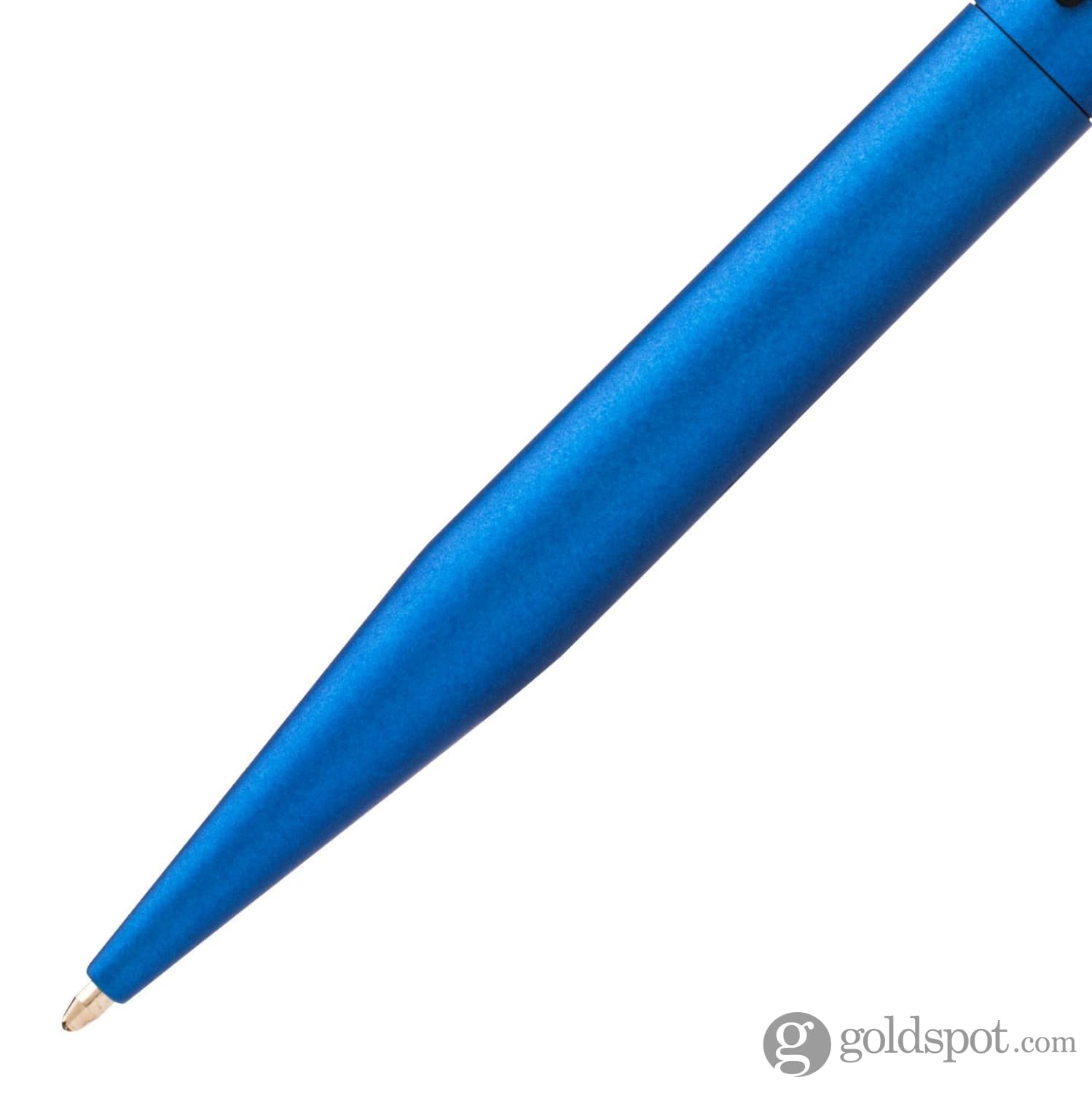 Cross Tech 2-in-1 Ballpoint Pen with Touch Screen Stylus - Metallic Blue | Perfect for Note-Taking, Digital Art & Business Meetings