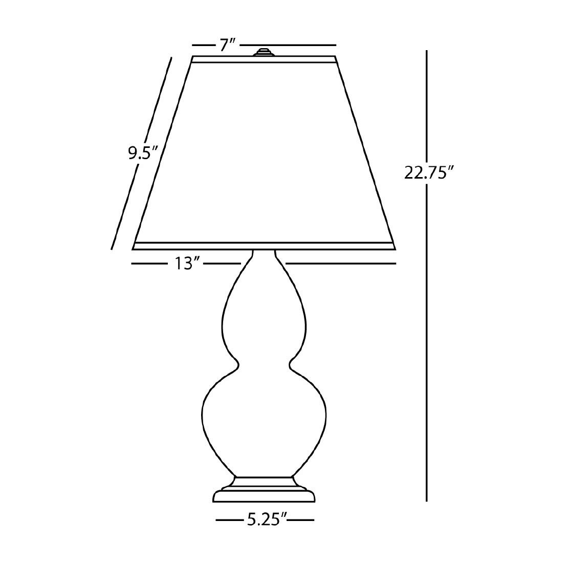 CI13X Modern One Light Table Lamp - Stylish Bedside & Desk Lighting for Home & Office - Perfect for Reading, Working & Relaxing