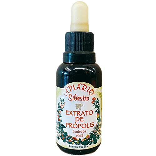 Apiario Silvestre Brazilian Green Propolis Alcohol Extract 30ml (5-Pack) - Immune Support, Natural Antioxidant for Daily Wellness & Cold Relief