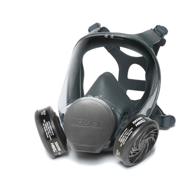 Moldex 9000 Series Reusable Full Face Respirator - Large Size for Maximum Protection | Ideal for Construction, Woodworking & Industrial Safety Use