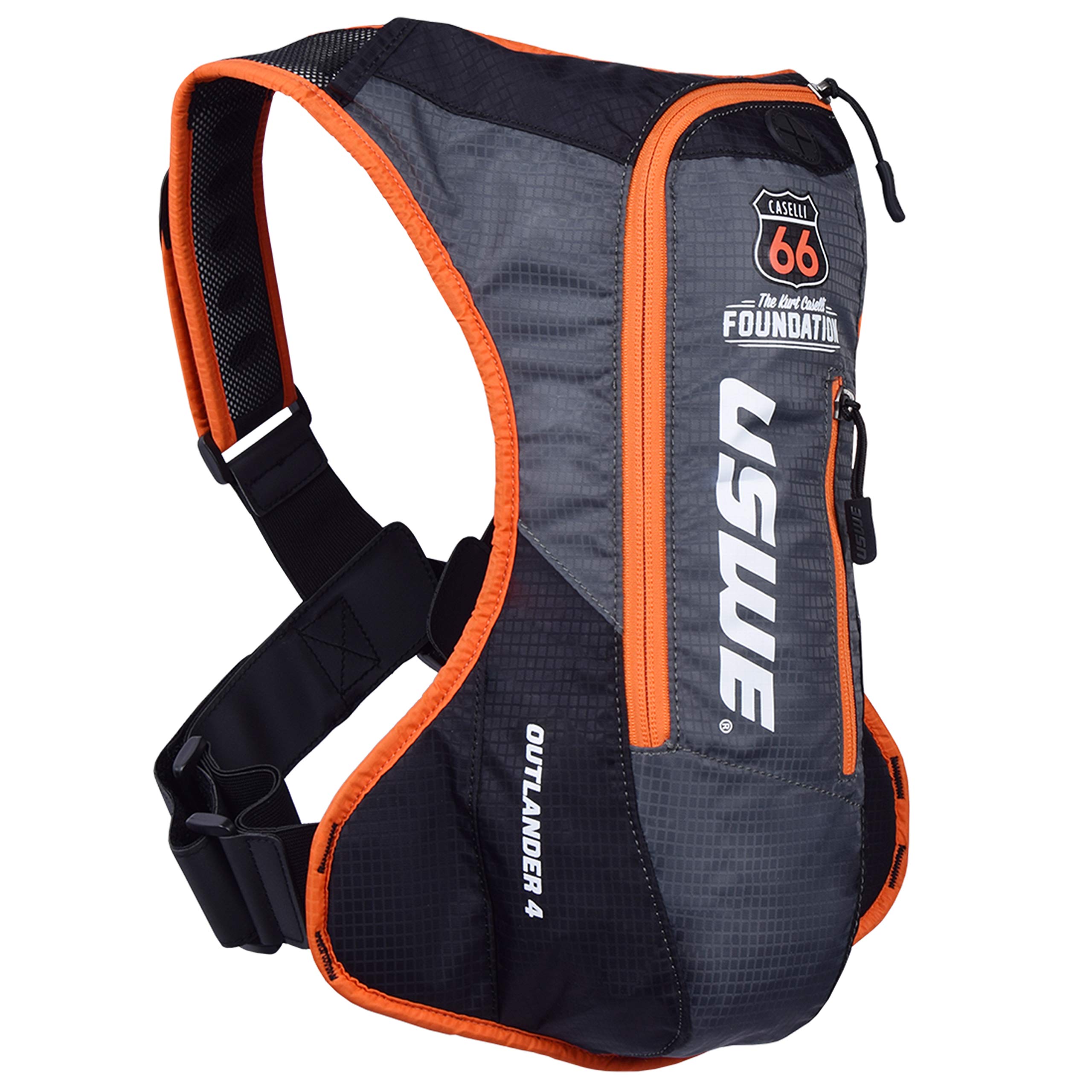 USWE Outlander Hydration Pack with 2L Water Bladder - Lightweight Hydration Backpack for Cycling, Mountain Biking, Hiking & Trail Running - Perfect for Outdoor Adventures & Sports Hydration