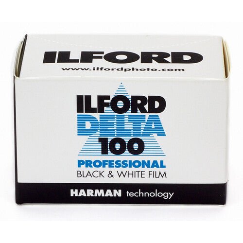 Ilford Delta Pro 100 Black & White Film - 35mm 36 Exposures Professional B&W Photography Film for Street, Portrait & Landscape Photography