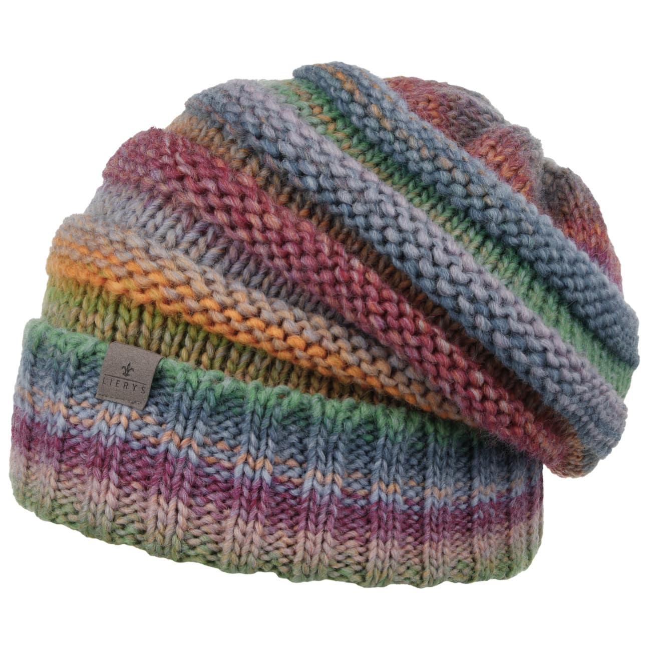 Lierys Bernardo Oversize Knit Hat - Soft Chunky Cable Knit Beanie for Women & Men | Winter Warm Slouchy Hat for Outdoor Activities, Skiing & Casual Wear