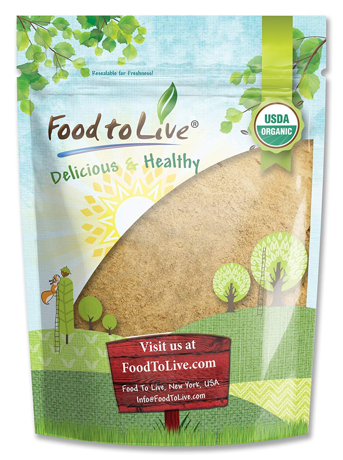 Organic Maca Powder 4oz - Gelatinized, Non-GMO, Kosher, Vegan, Bulk Superfood - Boost Energy & Libido Naturally - Perfect for Smoothies, Baking & Wellness Drinks