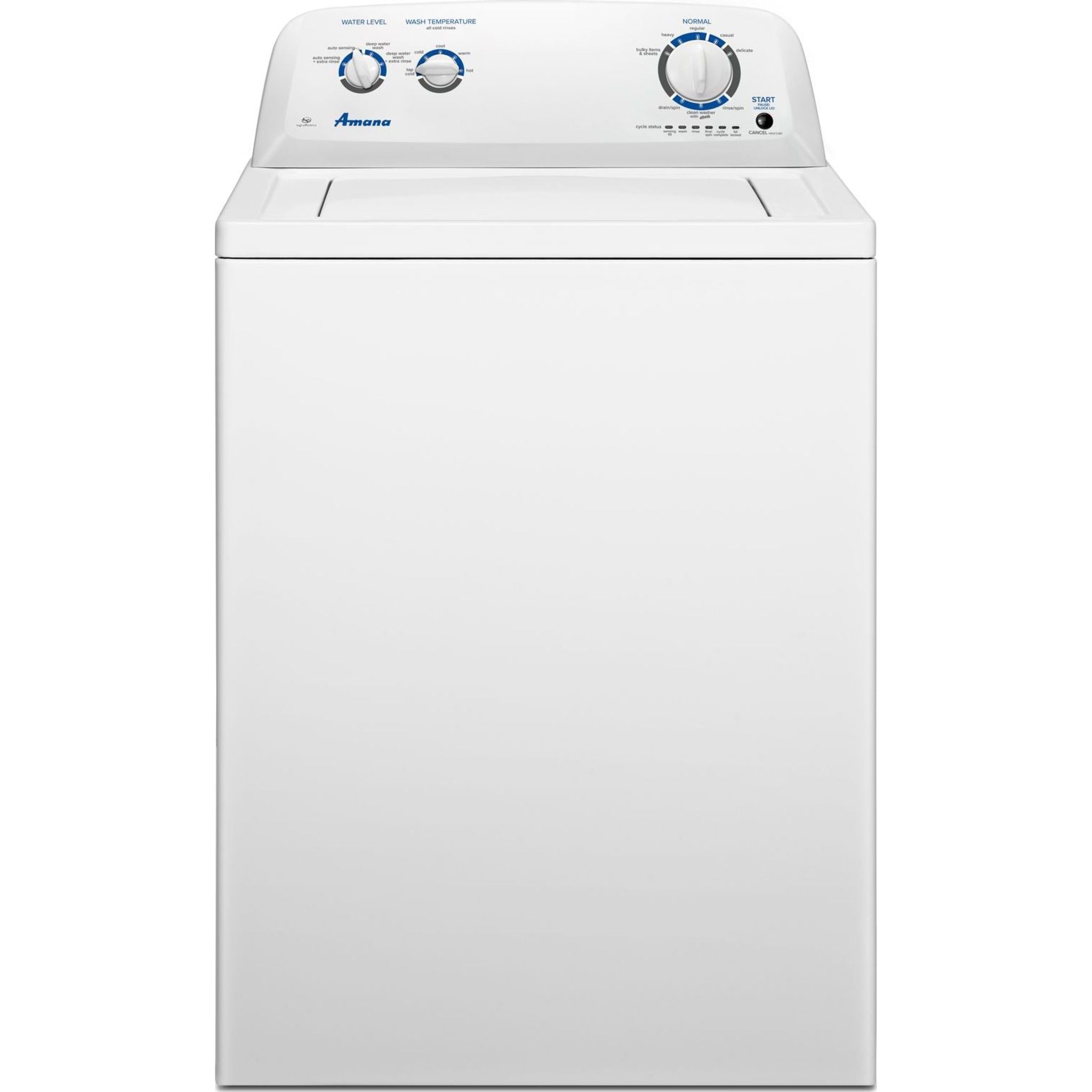 Amana NTW4516FW 4.5 Cu. Ft. White Top Load Washer - Perfect for Laundry Rooms & Small Spaces