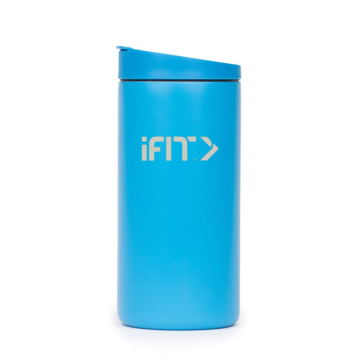 iFit 20oz Wide Mouth Stainless Steel Tumbler with Lid & Straw - Insulated Travel Mug for Hot & Cold Drinks - Perfect for Gym, Office, Hiking & Outdoor Activities