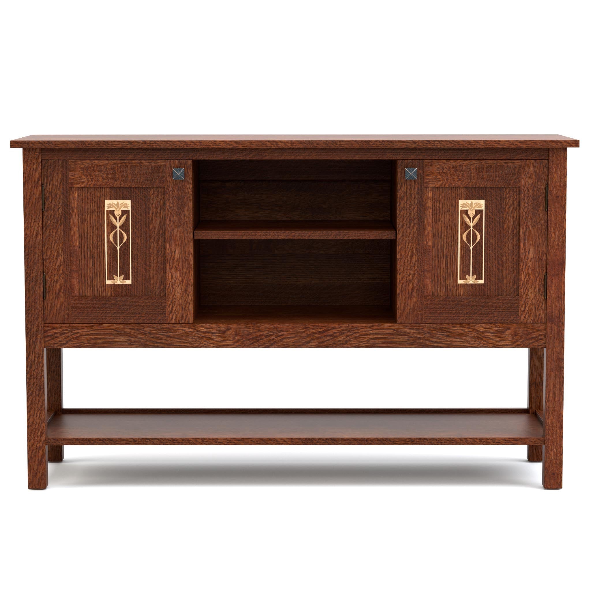Meadowflower Two Door Sideboard - Stylish Wooden Buffet Cabinet for Dining Room, Living Room & Entryway Storage | Perfect for Home Decor & Organizing Dishes, Linens & More