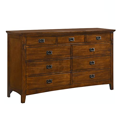 Sunset Trading Tremont 9-Drawer Dresser - Stylish Wooden Chest for Bedroom, Living Room & Office Storage | Perfect for Organizing Clothes, Linens & Home Essentials