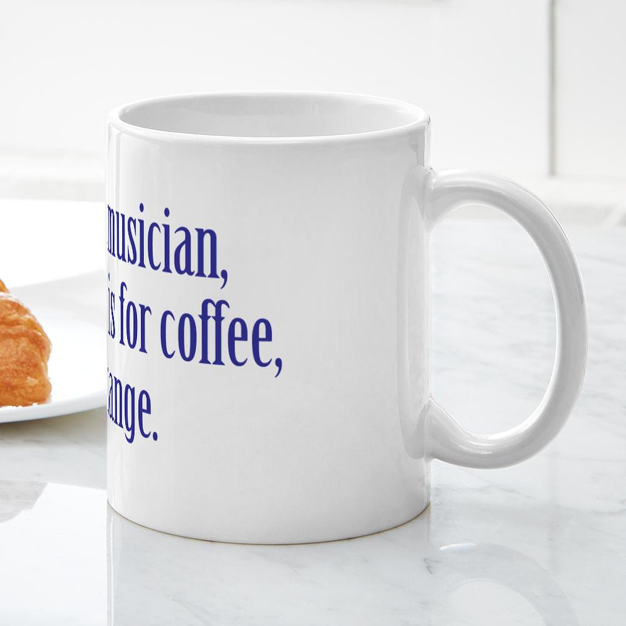 11 oz (325 ml) Ceramic Coffee Mug for Musicians - Perfect Gift for Music Lovers, Teachers & Band Members - Ideal for Home, Office & Studio Use