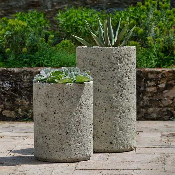 Siros Planter Campania International - Modern Decorative Flower Pot for Indoor & Outdoor Plants - Perfect for Home, Garden, and Office Decor
