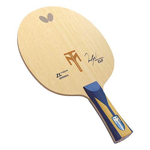 Butterfly Timo Boll ZLF Table Tennis Blade with ZL Fiber - Professional Ping Pong Racket for Advanced Players - AN, FL, ST Handle Options - Japanese Made - Perfect for Tournament Play & Training