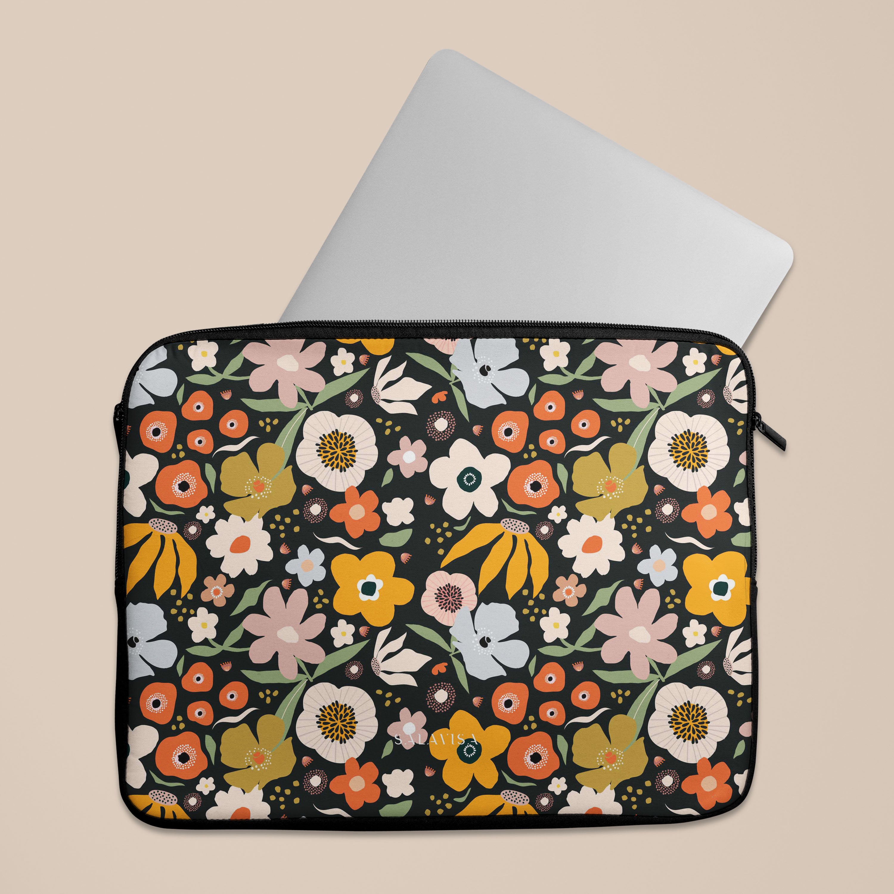 Stylish Multi-Color Laptop Sleeve for 13-15 Inch MacBook & Notebook - Perfect for Work, School & Travel Protection