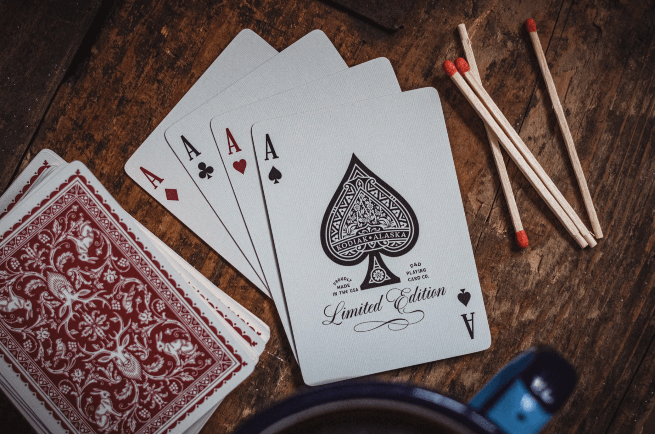 Premium KODIAK Playing Cards by Dan & Dave - Professional Poker & Magic Trick Deck for Cardistry, Games & Collectors