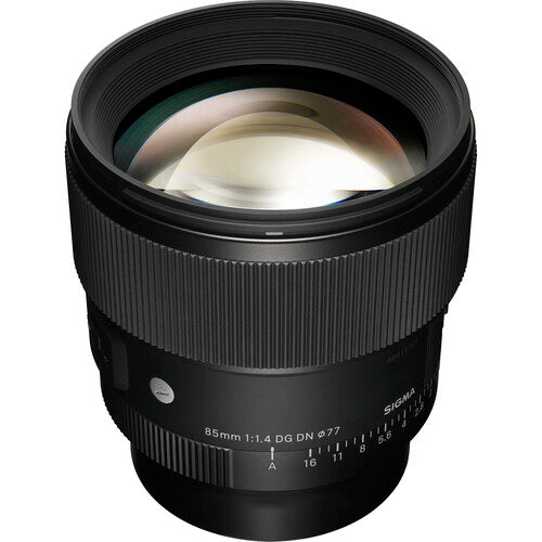 Sigma 85mm f/1.4 DG DN Art Lens for Sony E-Mount & Leica L-Mount - Premium Portrait & Low Light Photography Lens for Professional Photographers - Perfect for Weddings, Events, and Studio Portraits