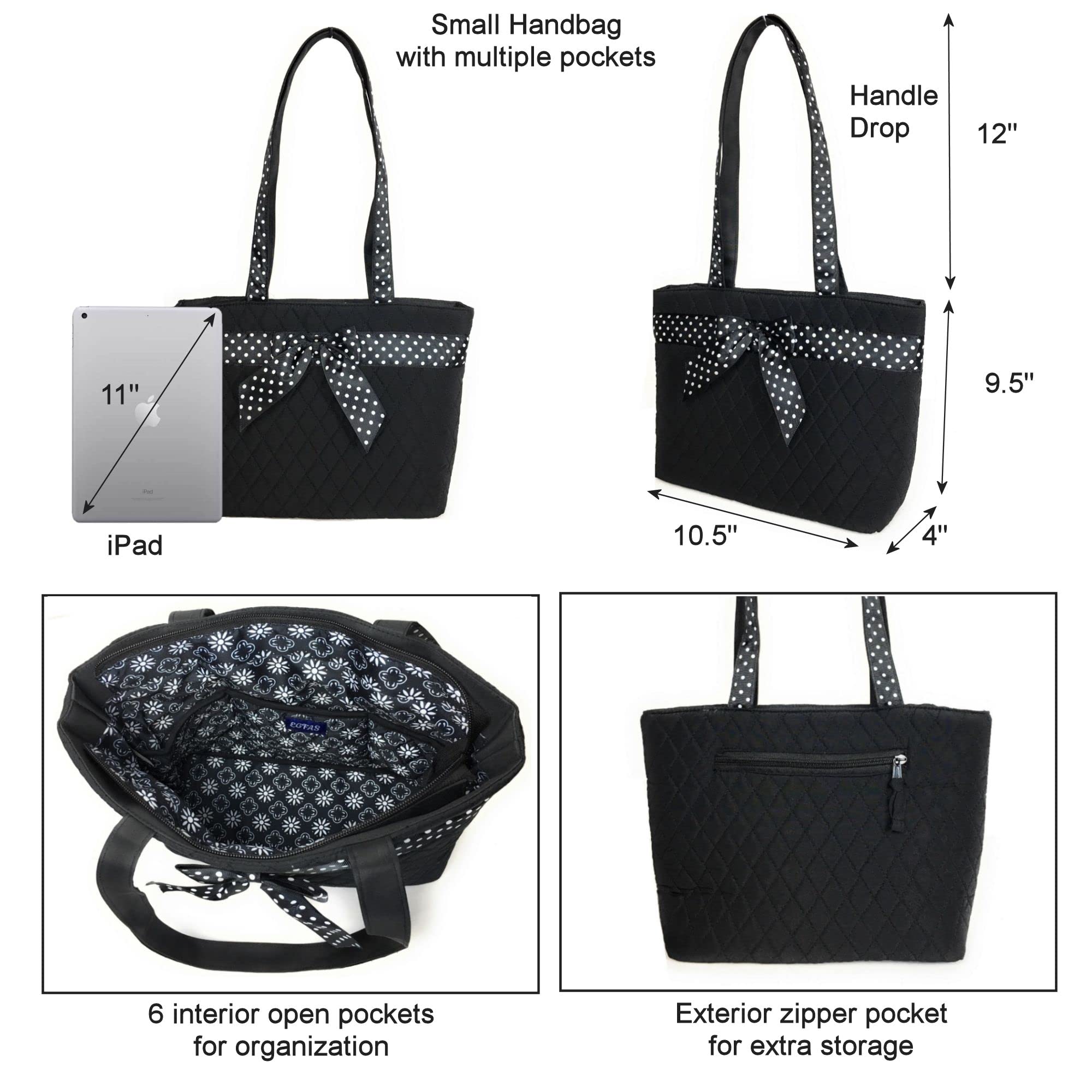 Quilted Shoulder Tote Bag for Women - Stylish Handbag with Padded Straps - Perfect for Work, Travel & Shopping