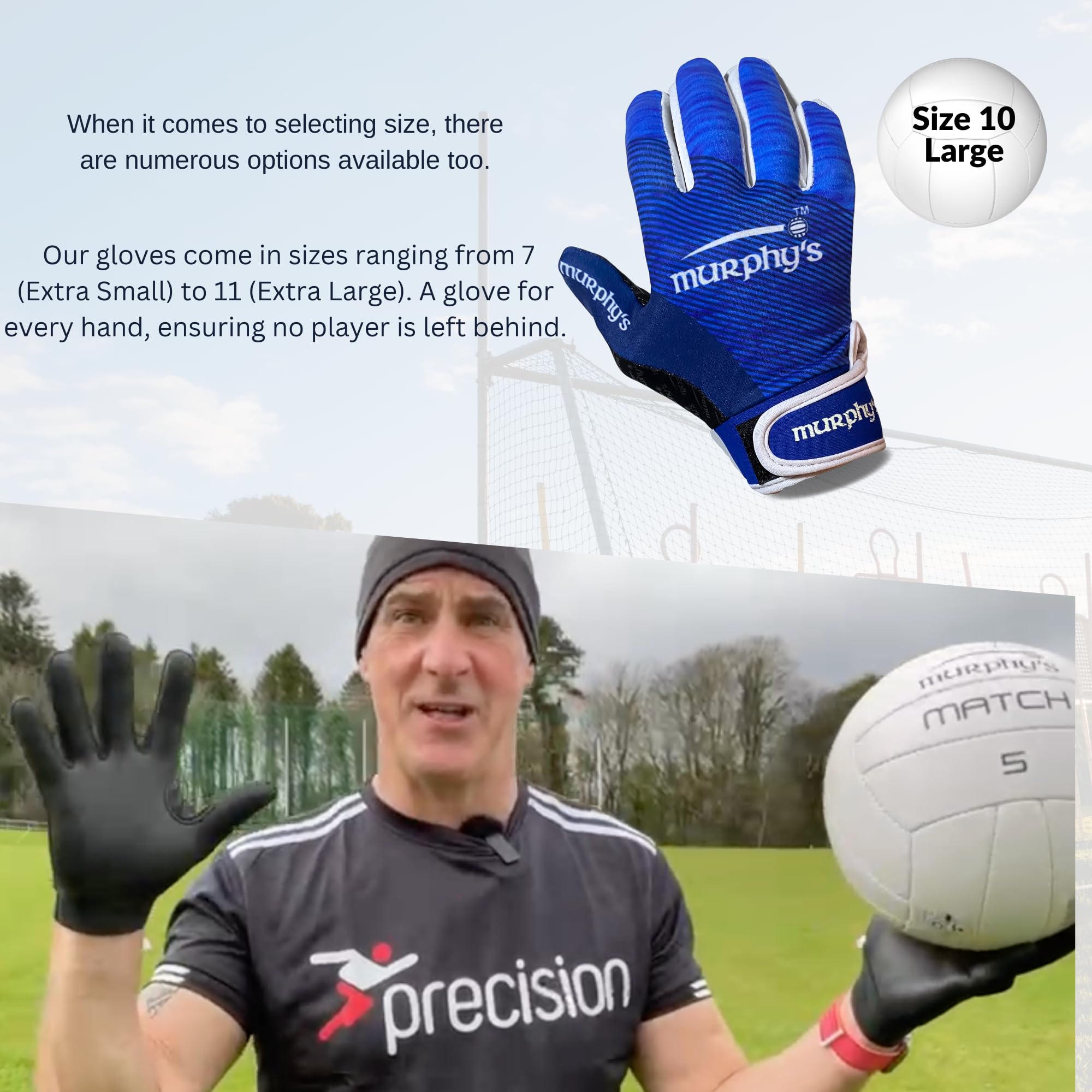 Murphy's Gaelic Gloves - Premium Irish Wool Knit Gloves for Men & Women - Warm Winter Accessories for Outdoor Activities, Hiking & Snow Sports