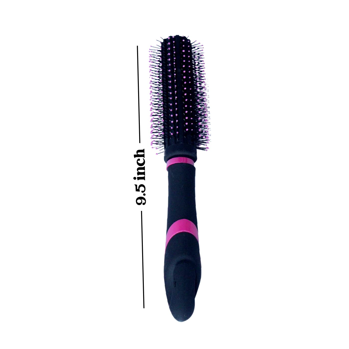 Majik Round Hair Brush for Blow Drying - Professional Styling Tool for Wet, Curly & Straight Hair - Perfect for Salon-Quality Blowouts at Home