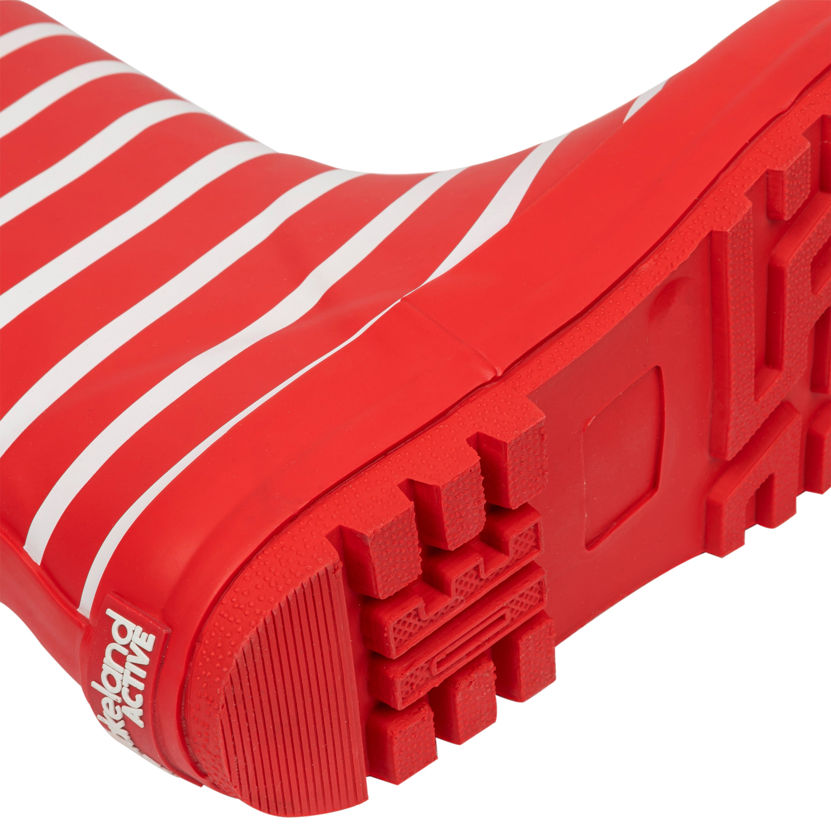 Kids' Waterproof Striped Rain Boots - Durable & Comfortable Wellington Boots for Outdoor Play, Puddle Jumping & Garden Adventures