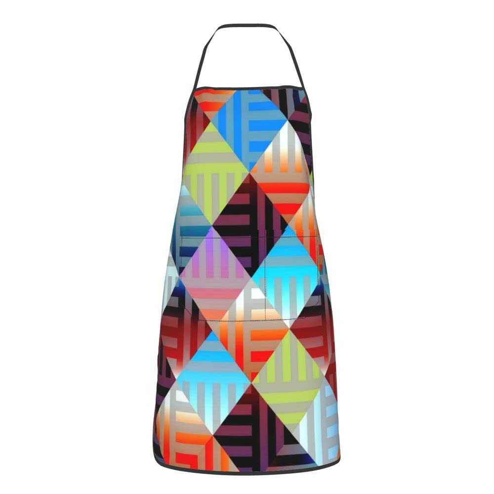 Premium Bib Aprons with 2 Pockets - Heavy Duty Kitchen Cooking Apron for Men & Women - Ideal for BBQ, Baking, Grilling & Restaurant Use