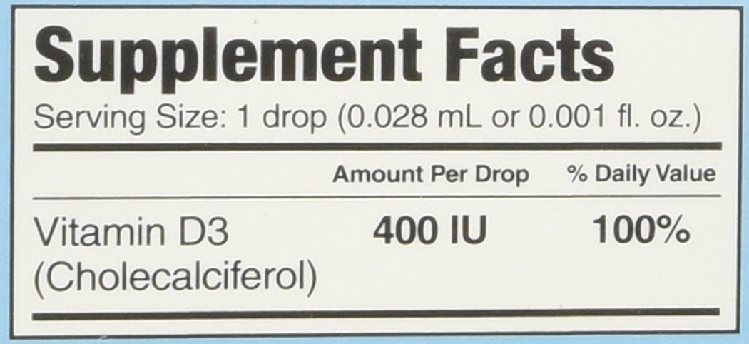 Ddrops Baby Vitamin D3 Drops for Infants, 540 Count (Pack of 6) - Supports Bone Health & Immune System - Perfect for Newborns & Breastfed Babies