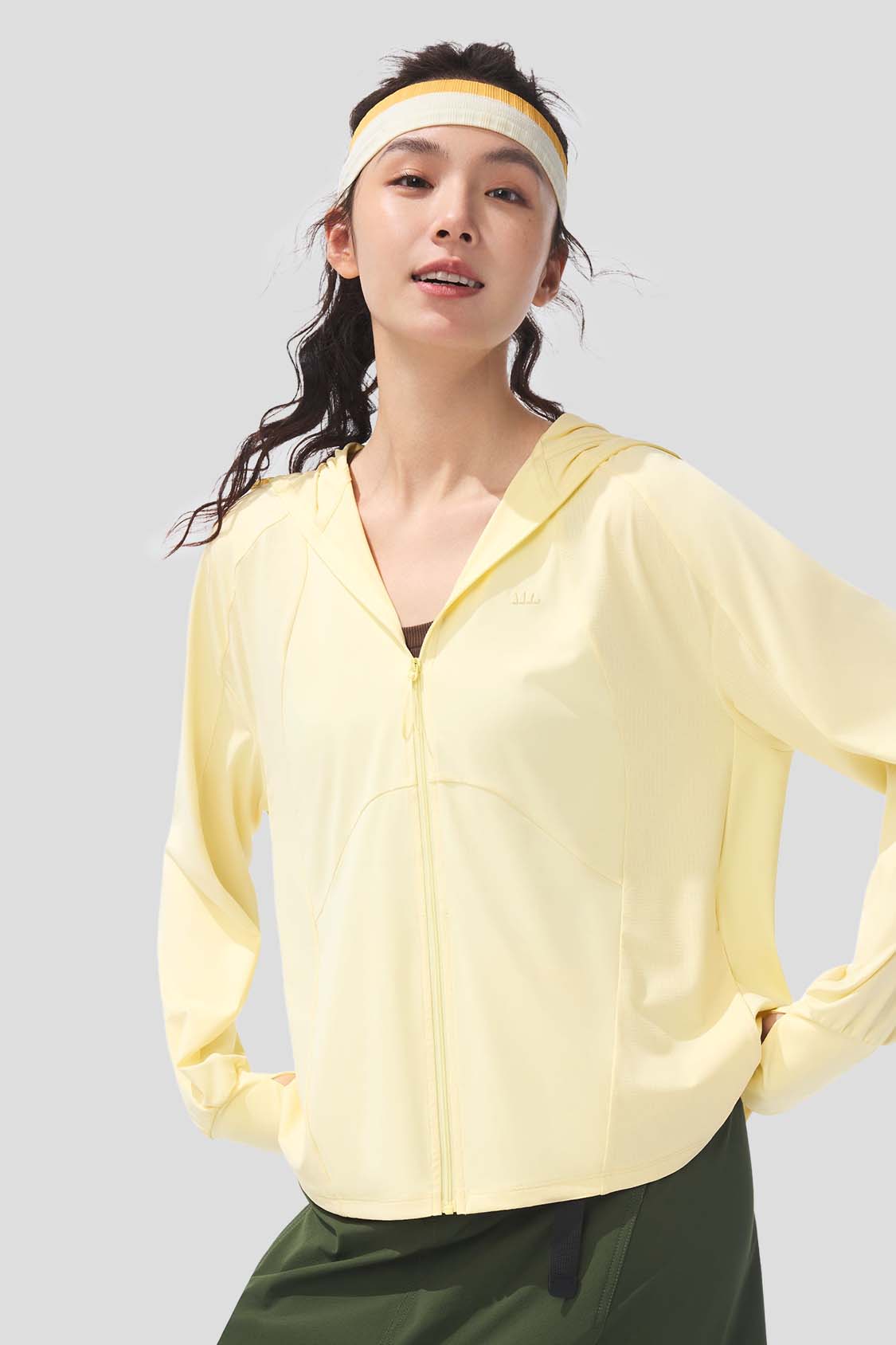 Lush Women's Cooling Loose Sun Jacket UPF100+ UV Protection Lightweight Breathable Summer Cover-Up for Beach, Pool & Outdoor Activities