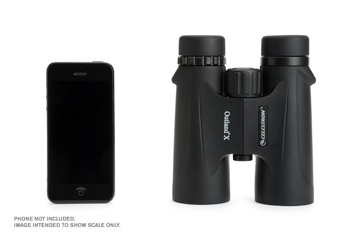 Outland X 10x42mm Roof Prism Binoculars for Hunting, Bird Watching & Outdoor Adventures - HD Waterproof Compact Binoculars with Case