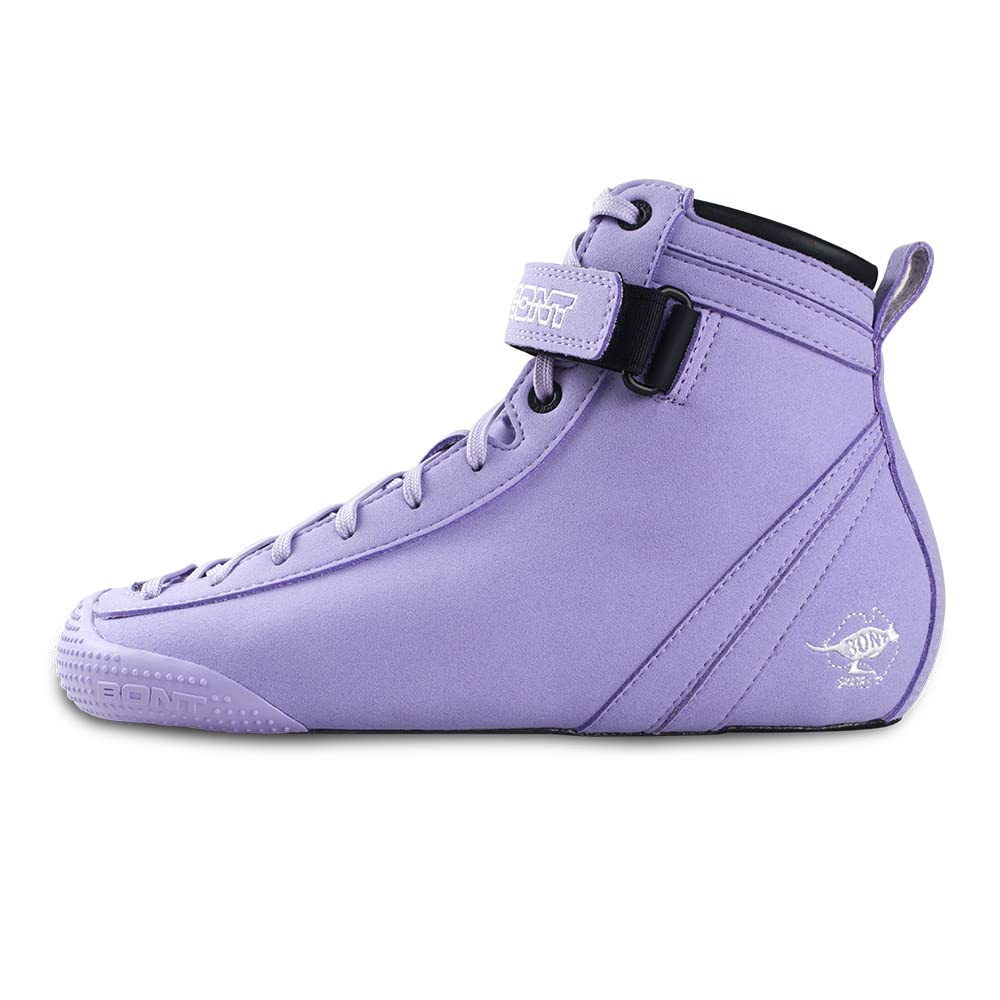 Bont Parkstar Vegan Lavender Suede Professional Roller Skates for Park Ramps, Bowls & Street - Women's & Men's Outdoor & Indoor Skating - Perfect for Skate Parks, Rink & Urban Roller Derby