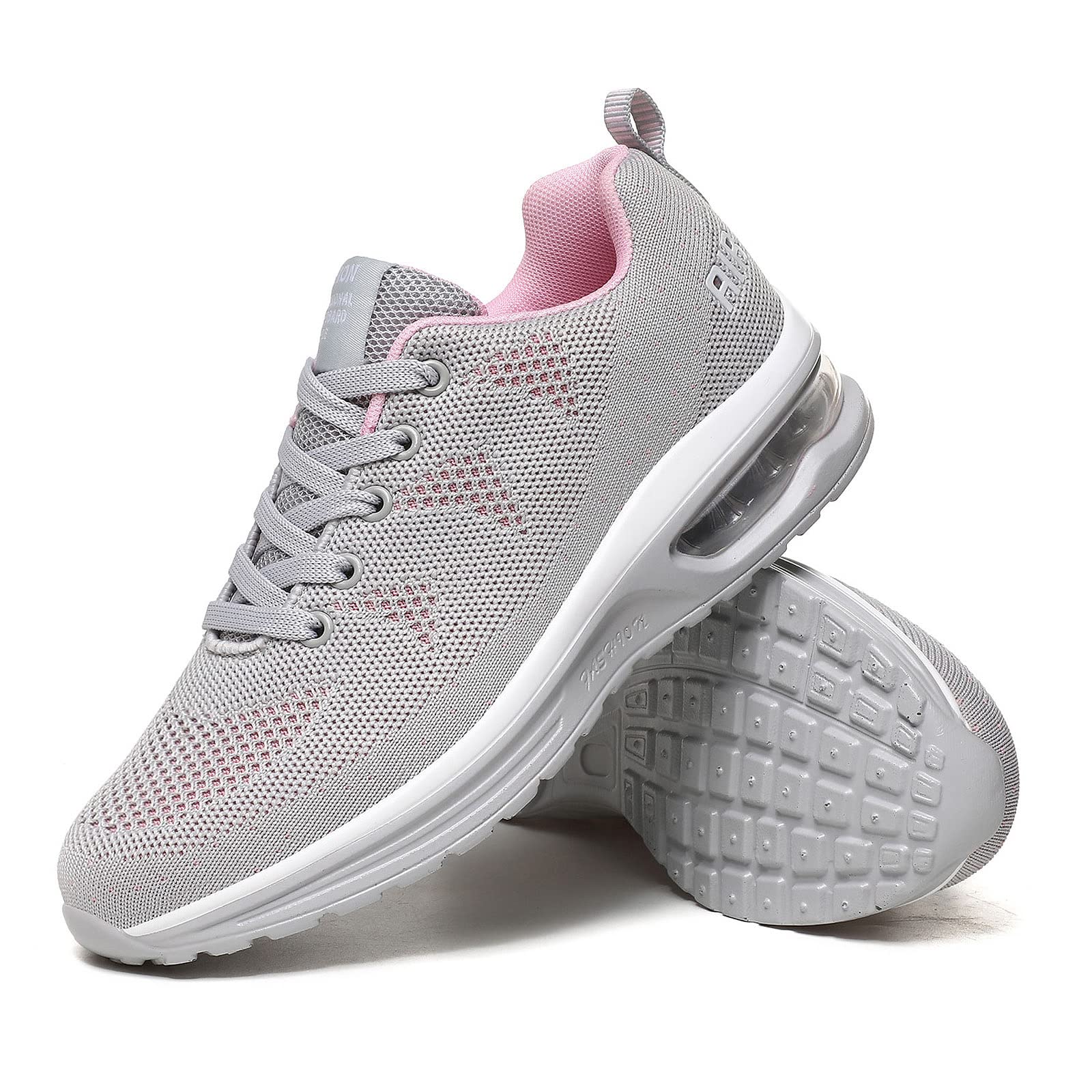 FLIOZY Women's Running Shoes - Lightweight Air Cushion Sneakers for Walking, Tennis & Jogging | Breathable Mesh Lace-Up Athletic Shoes for Women | Perfect for Gym Workouts, Daily Wear & Outdoor Activities