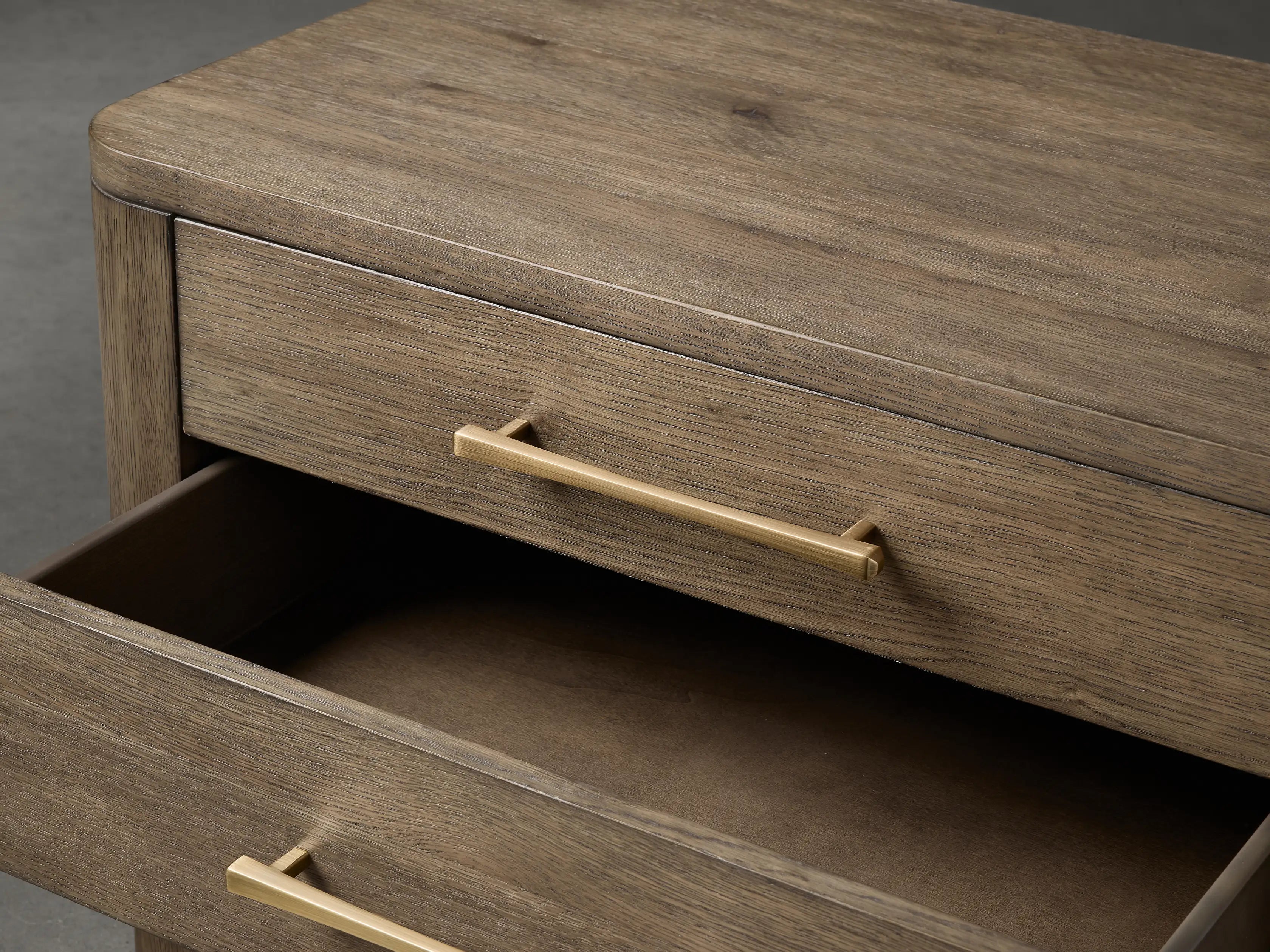 Callie Closed Nightstand - Modern Bedside Table with Storage Drawer for Bedroom, Living Room & Office - Compact Nightstand with Solid Wood Construction & Sleek Design