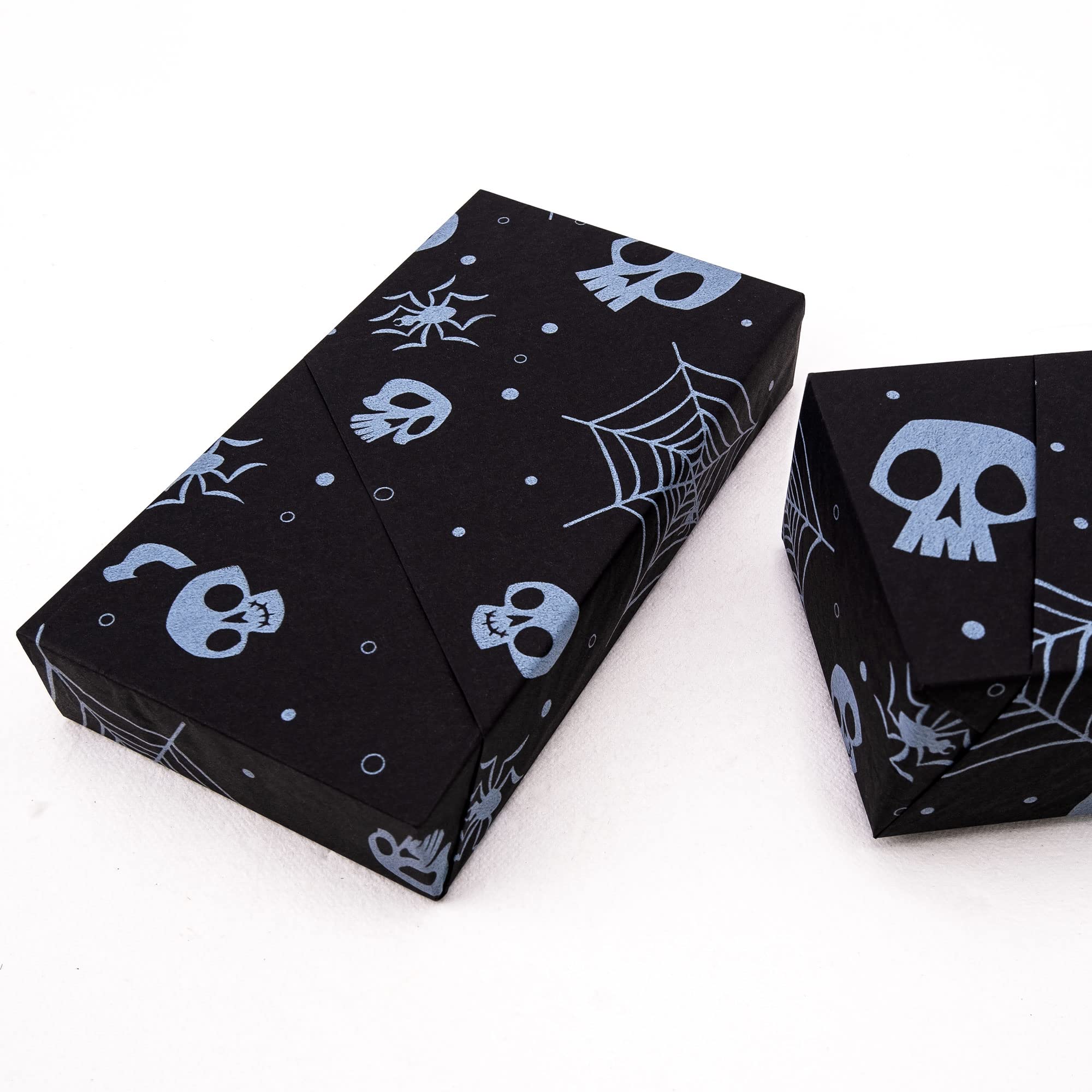 MR FIVE 60 Sheets Black Halloween Tissue Paper Bulk - 20
